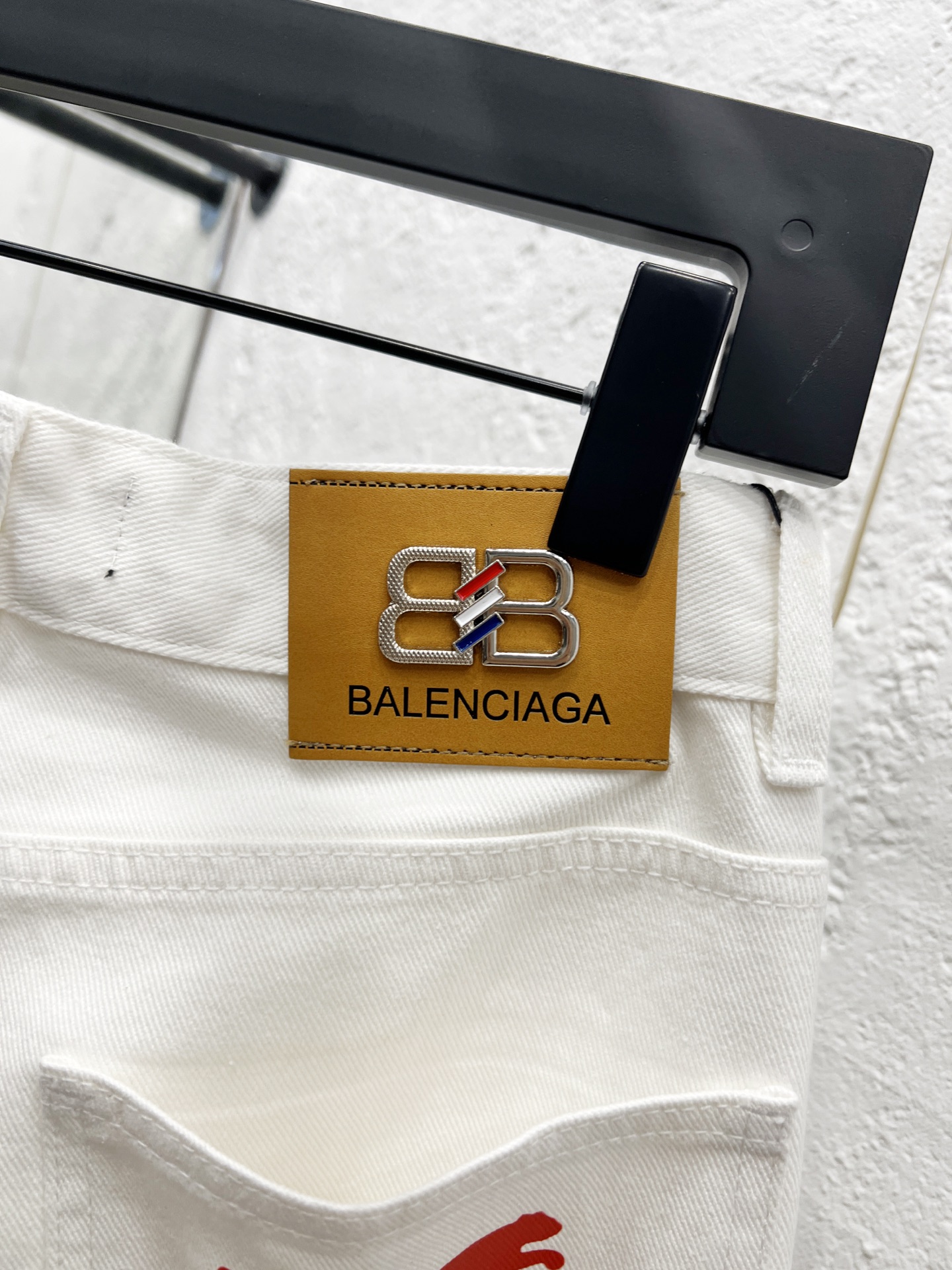 Balenciaga Classic New Letter Printed Logo Jeans - Stylish & Comfortable 4 i1758853768783 4261 0 2