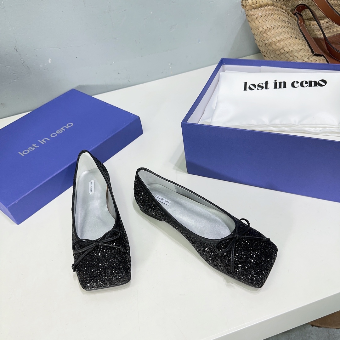 High-Quality Ballet Shoes with Sheep Hides and Glits: Factory-New, Limited Stock! - 图片 9