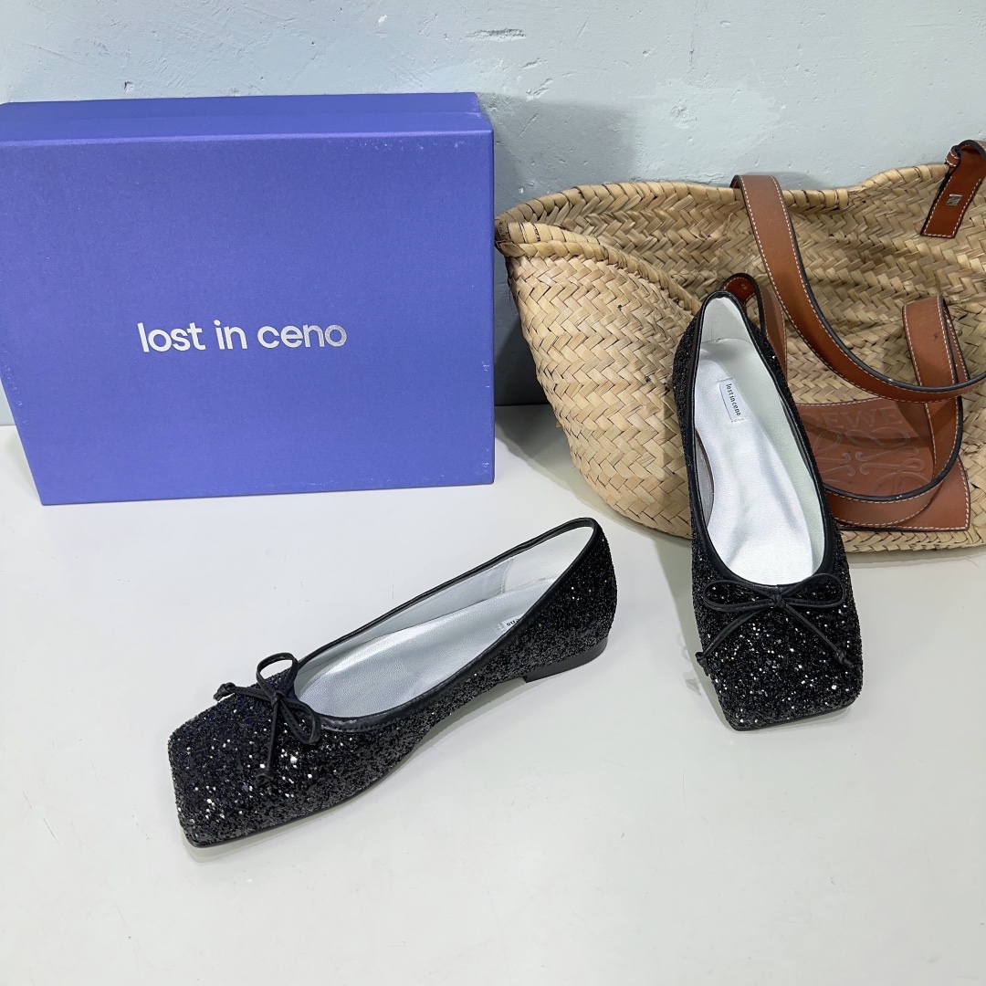 High-Quality Ballet Shoes with Sheep Hides and Glits: Factory-New, Limited Stock! - 图片 7