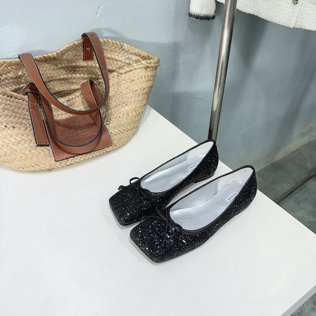High-Quality Ballet Shoes with Sheep Hides and Glits: Factory-New, Limited Stock! - 图片 6