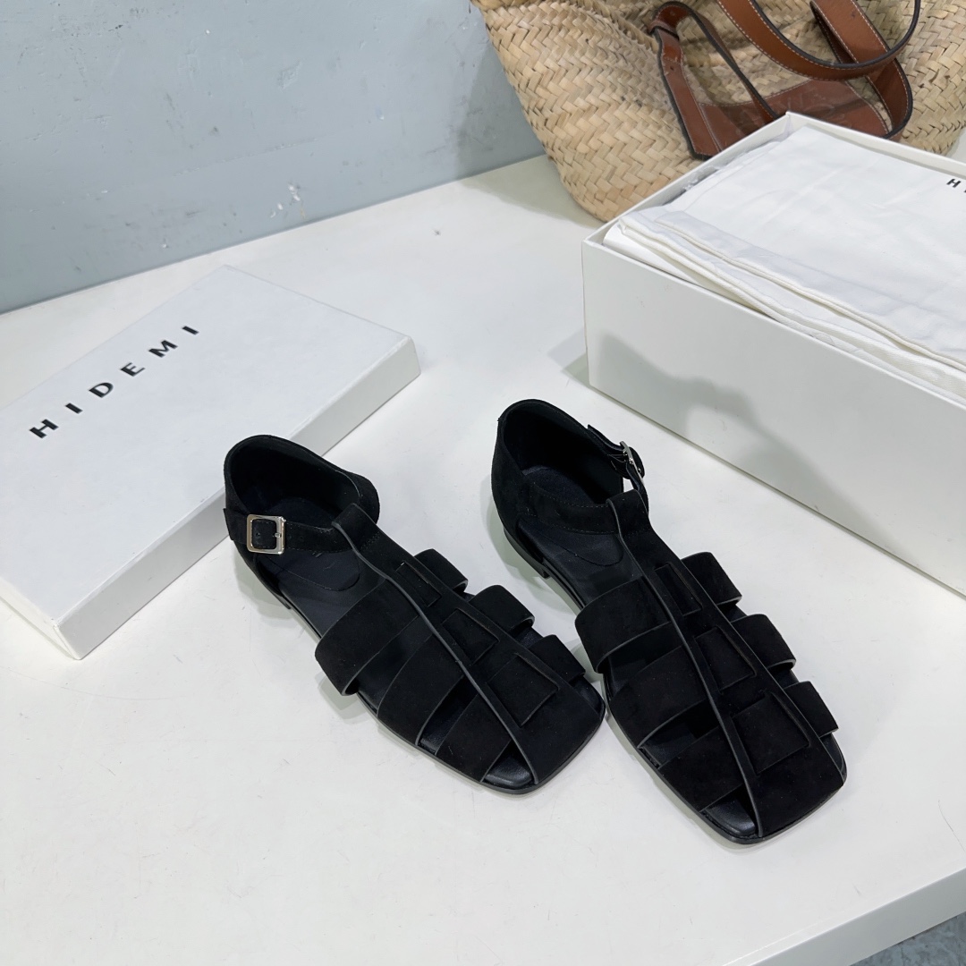 “High Quality HIDEMI 2024 Spring Summer Roman Shoes: Small Crowds, Stylish Design, Original Packaging” - 图片 4