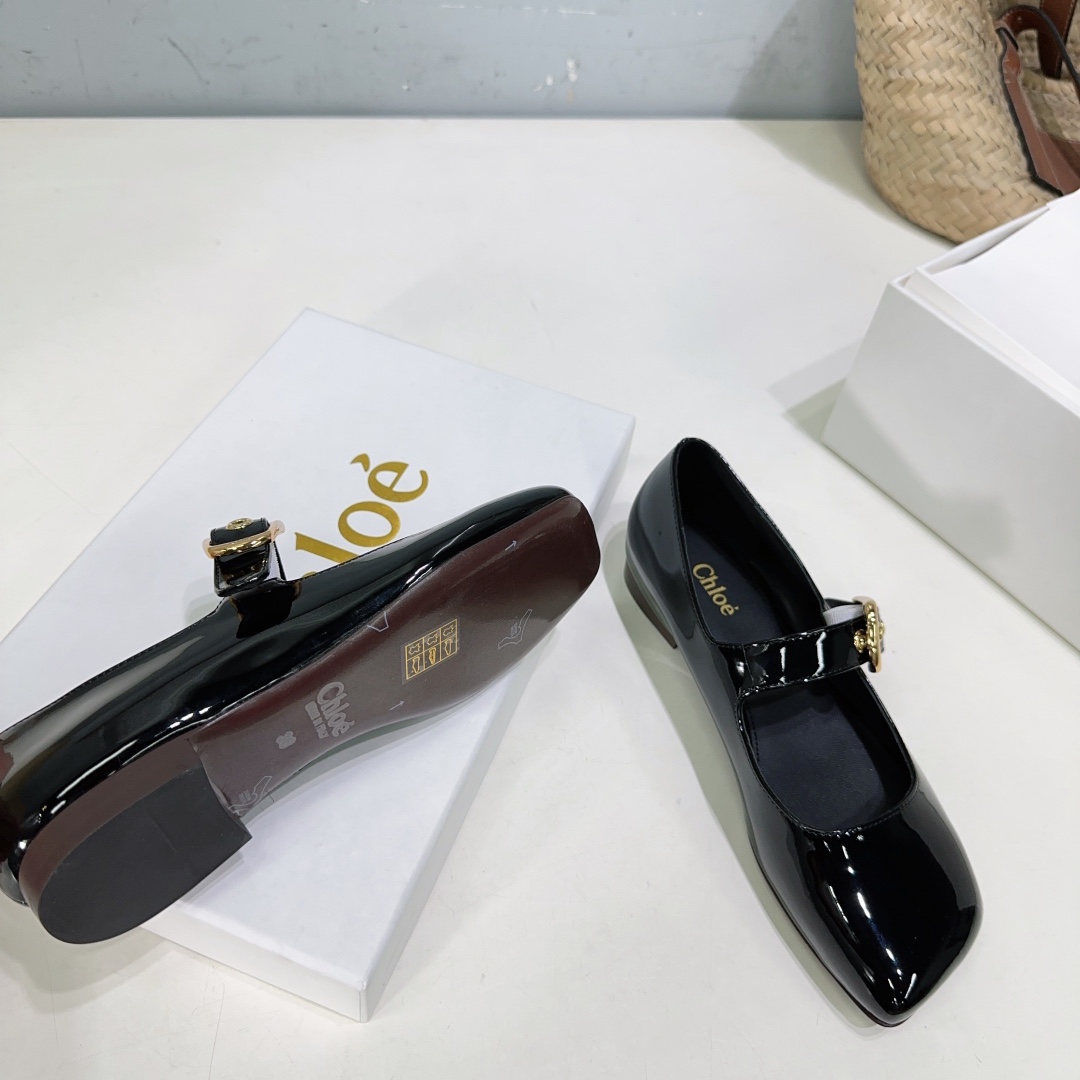 High-Quality Mary Jane Flat Shoes Inspired by Ballet – Imported Italian Leather, Soft Colors - 图片 8