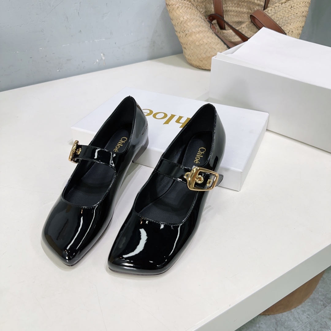 High-Quality Mary Jane Flat Shoes Inspired by Ballet – Imported Italian Leather, Soft Colors - 图片 9