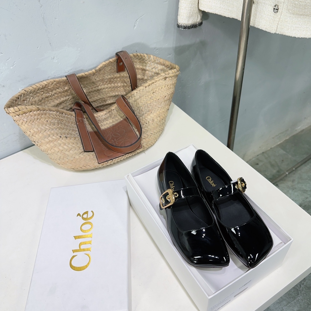 High-Quality Mary Jane Flat Shoes Inspired by Ballet – Imported Italian Leather, Soft Colors - 图片 5
