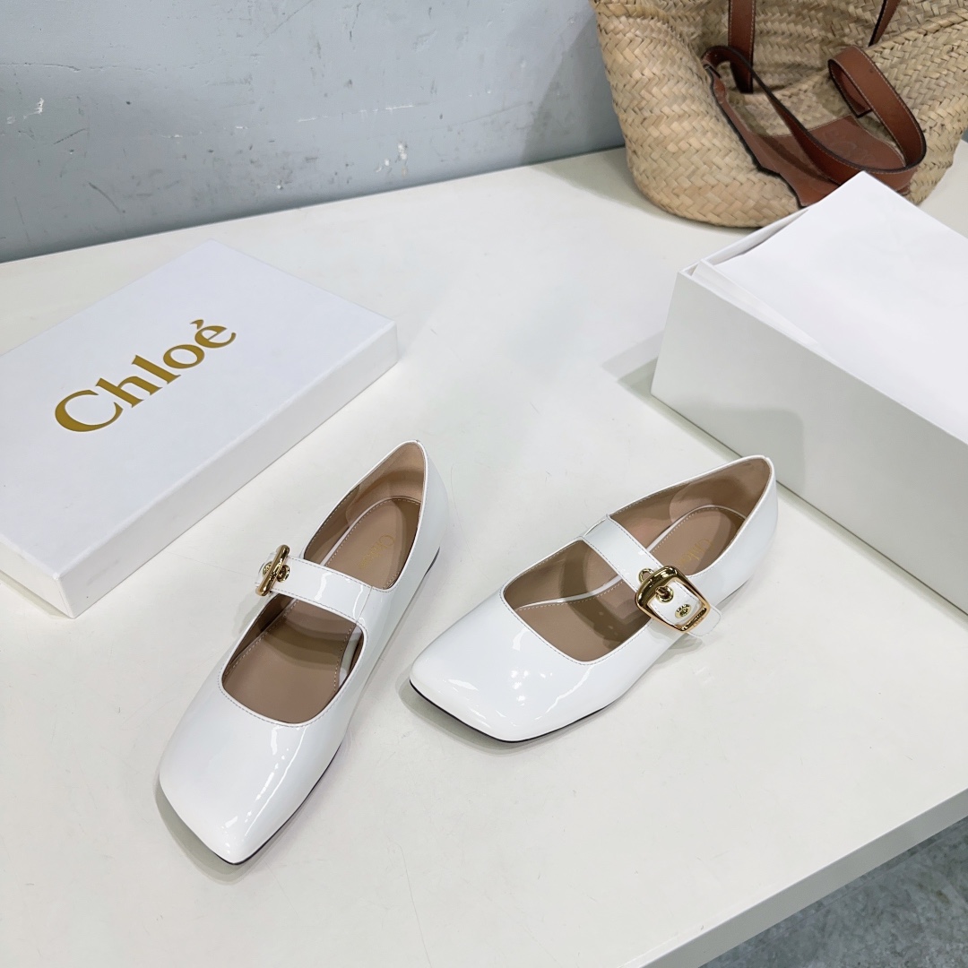 High-Quality Mary Jane Flat Shoes Inspired by Ballet, Imported from Italy - 图片 3