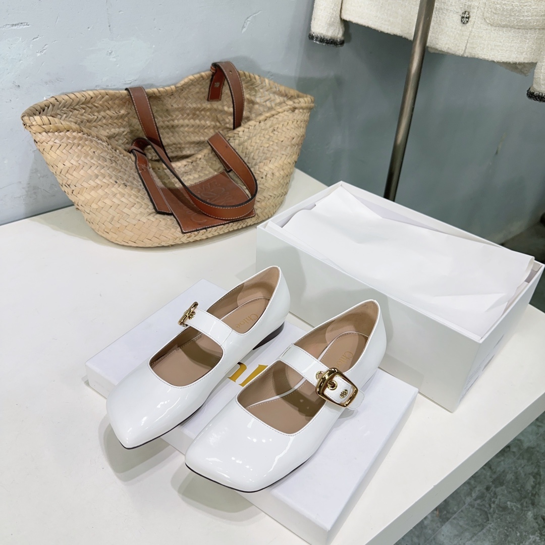 High-Quality Mary Jane Flat Shoes Inspired by Ballet, Imported from Italy - 图片 6