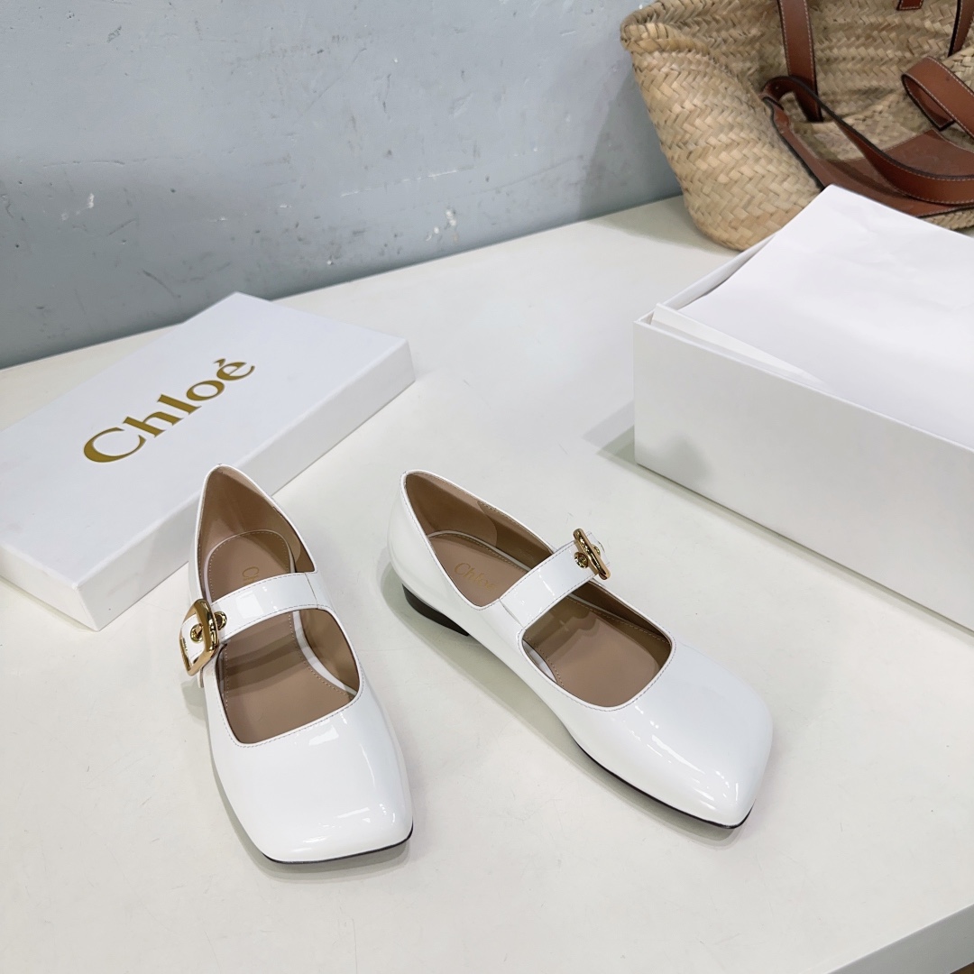 High-Quality Mary Jane Flat Shoes Inspired by Ballet, Imported from Italy - 图片 2