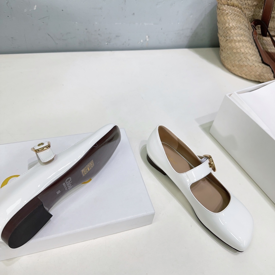 High-Quality Mary Jane Flat Shoes Inspired by Ballet, Imported from Italy - 图片 5