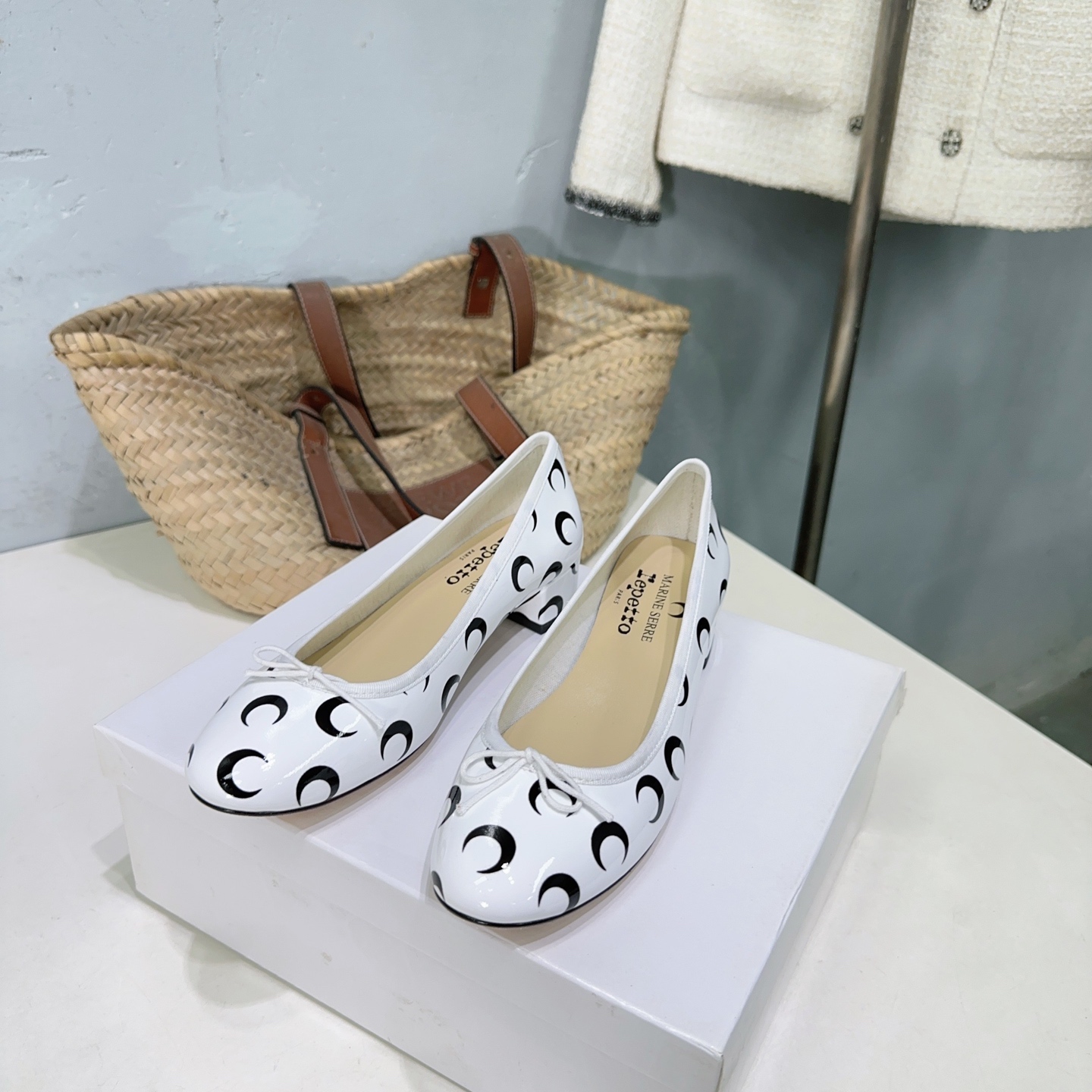 Repetto x Marine Serre 2025 Spring/Summer Collection: High-Quality Ballet Shoes with Vanguard Design - 图片 6