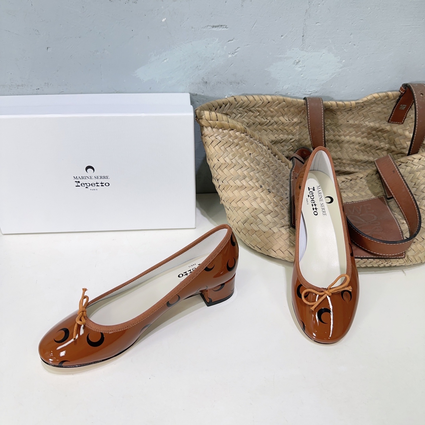 Repetto x Marine Serre 2025 Collaboration: High-Quality Ballet Shoes with Vanguard Design - 图片 2