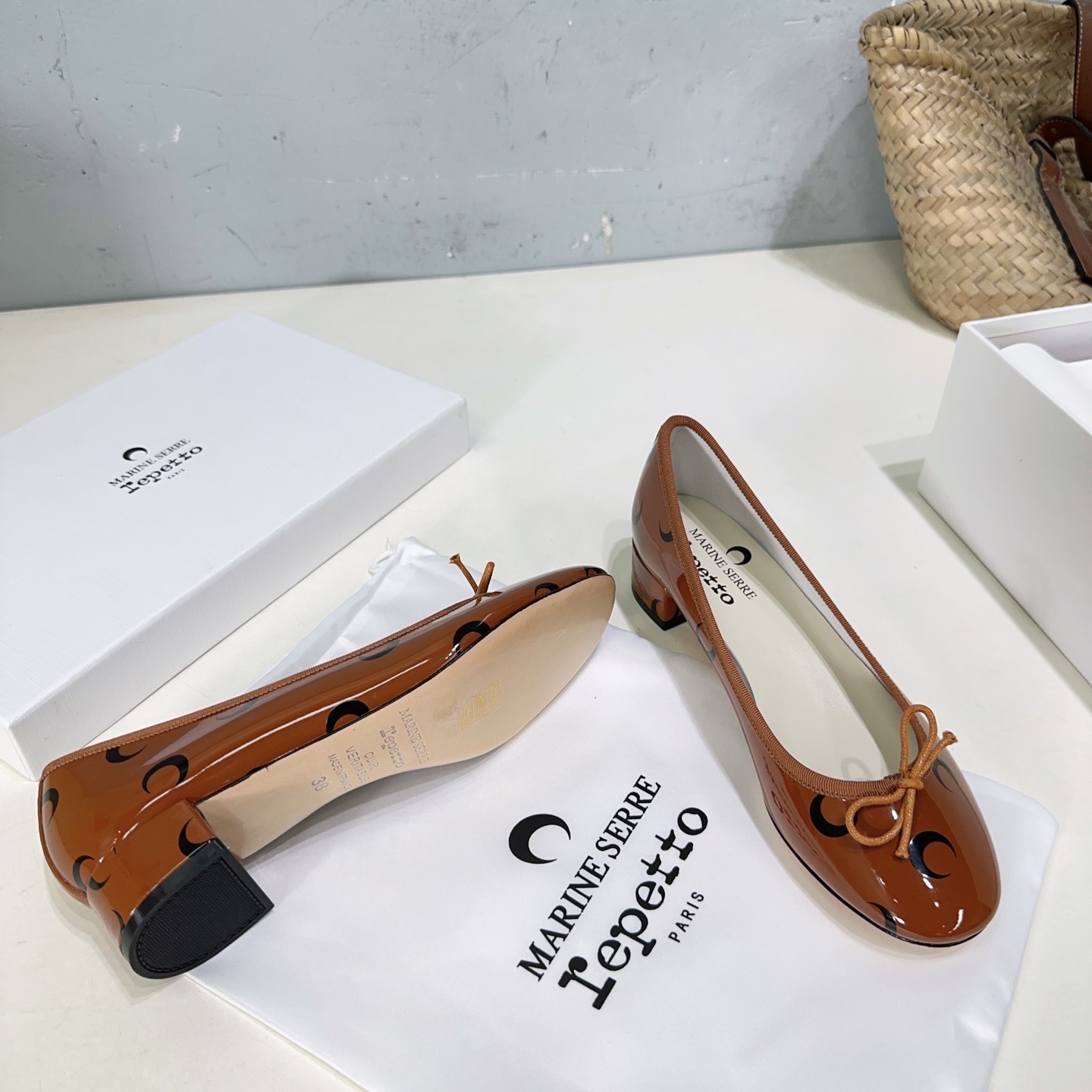 Repetto x Marine Serre 2025 Collaboration: High-Quality Ballet Shoes with Vanguard Design - 图片 8