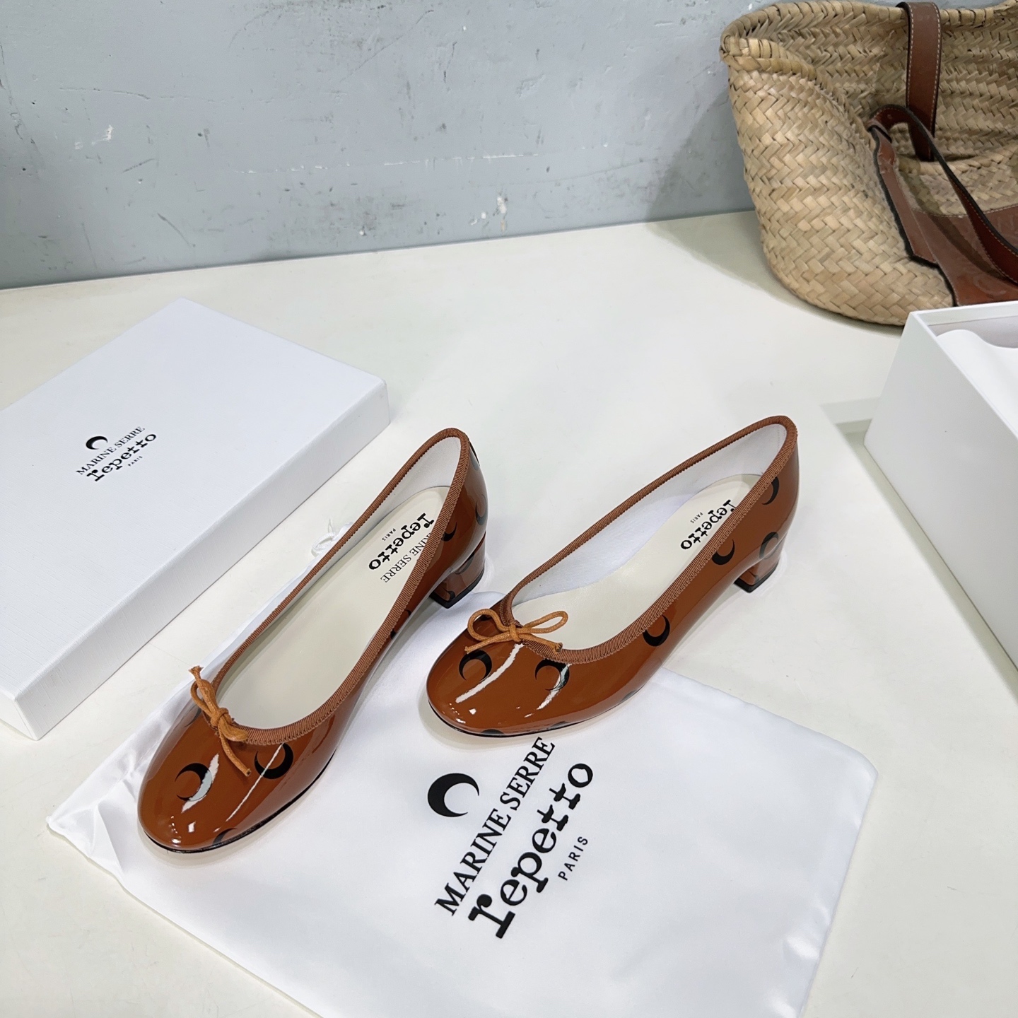 Repetto x Marine Serre 2025 Collaboration: High-Quality Ballet Shoes with Vanguard Design - 图片 9