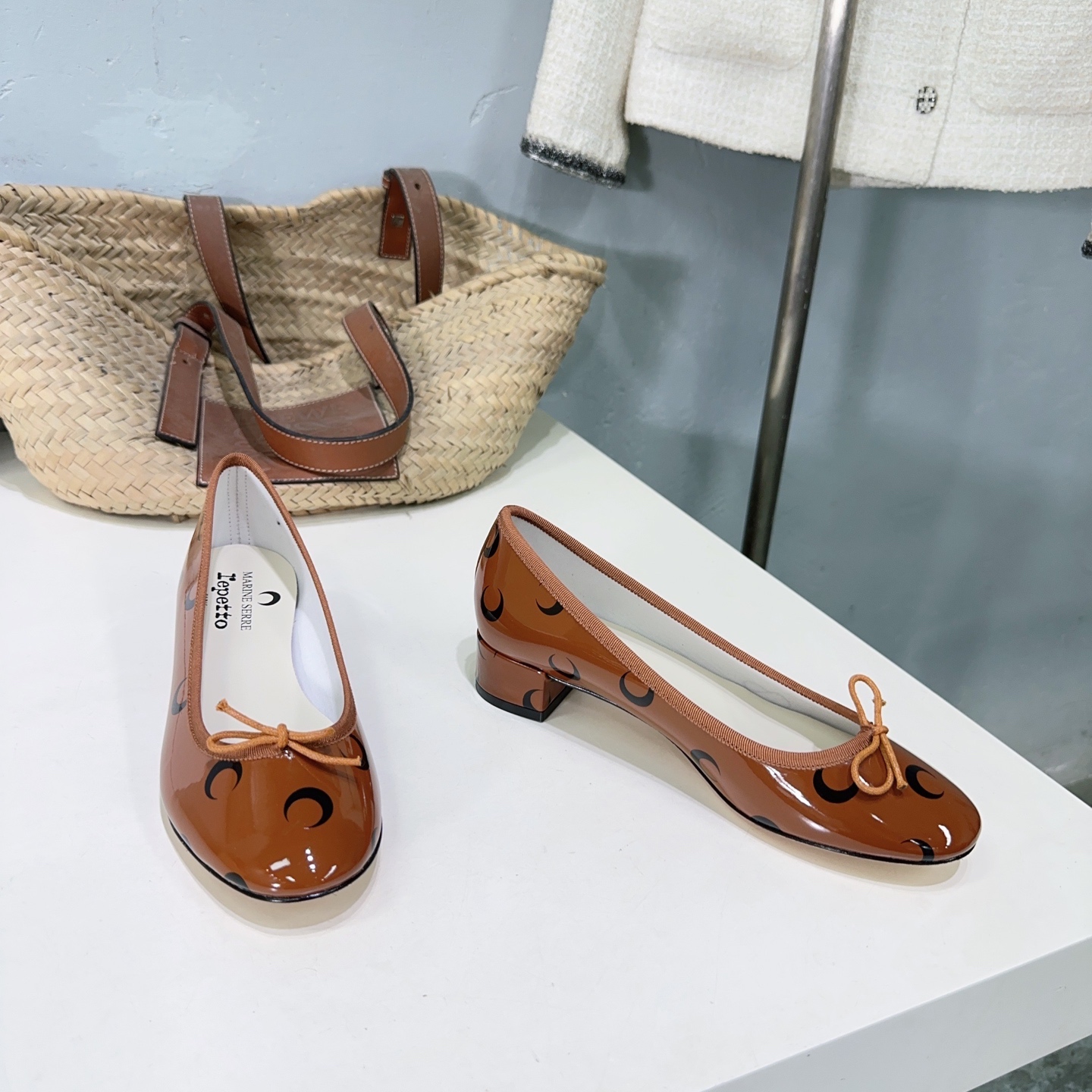 Repetto x Marine Serre 2025 Collaboration: High-Quality Ballet Shoes with Vanguard Design - 图片 6