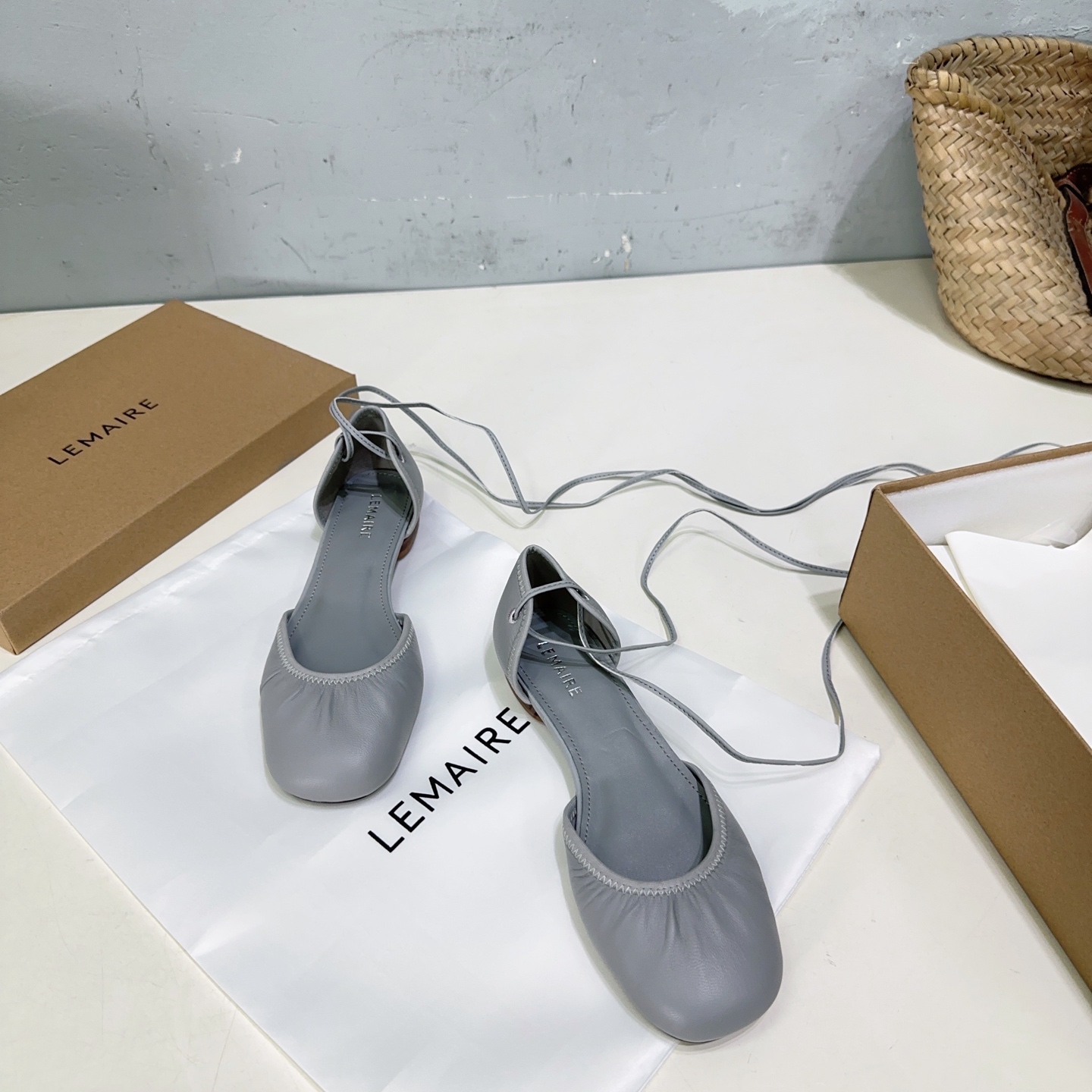 High-Quality LEMAIRE Mary Jane Ballet Shoes: Stylish, Comfortable, Italian-Made Sandals - 图片 7