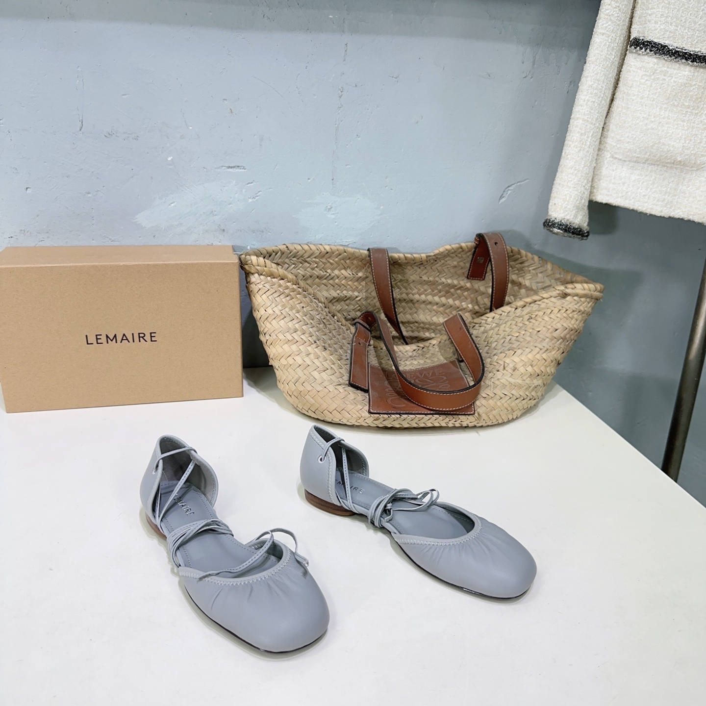 High-Quality LEMAIRE Mary Jane Ballet Shoes: Stylish, Comfortable, Italian-Made Sandals