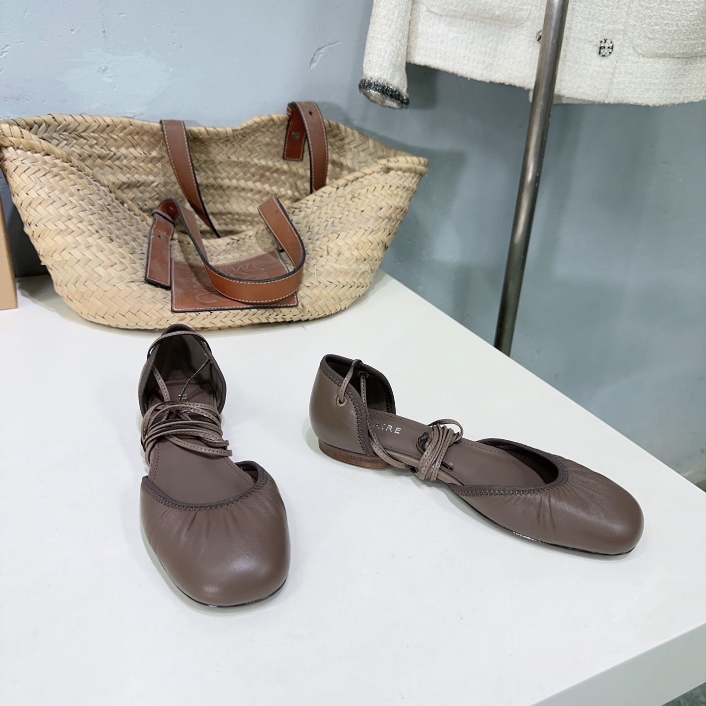 LEMAIRE Mary Jane Ballet Shoes: High-Quality Italian Imports, Stylish and Comfortable. - 图片 2