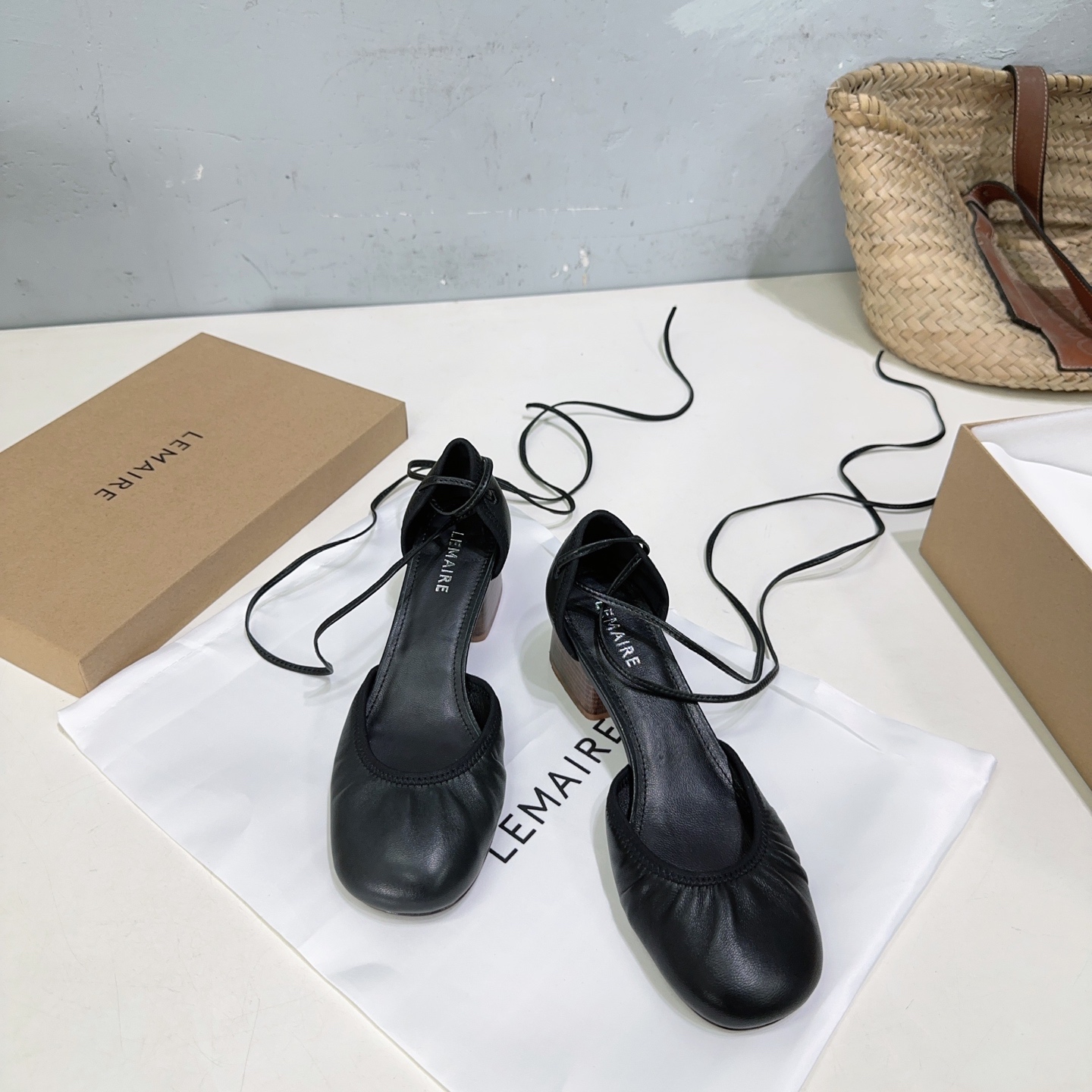 High-Quality LEMAIRE Mary Jane Ballet Shoes: Comfortable, Stylish, Italian Import - 图片 8