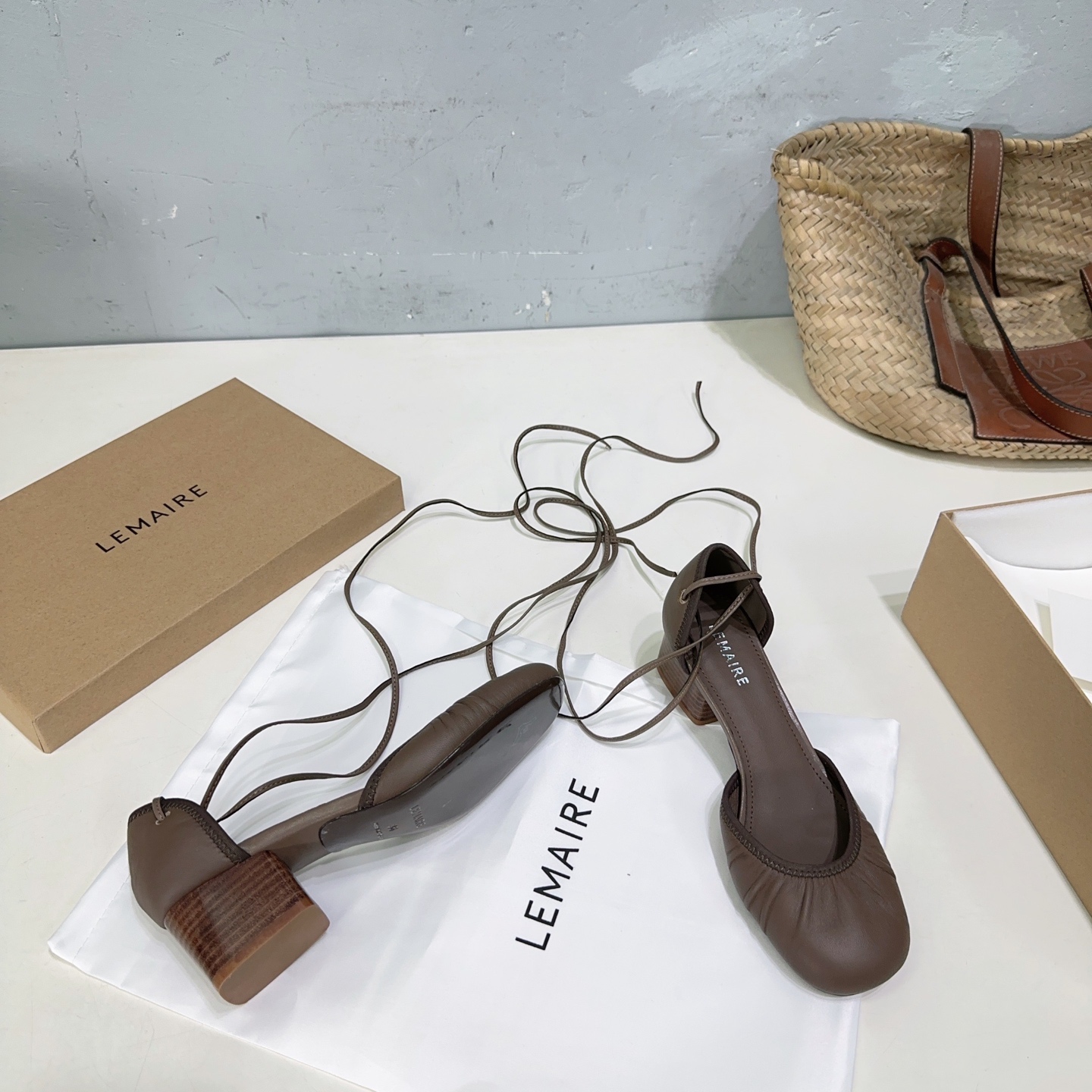 LEMAIRE Mary Jane Ballet Shoebels: High-Quality Italian Import Sandals, 25 Springs & Summers - 图片 6