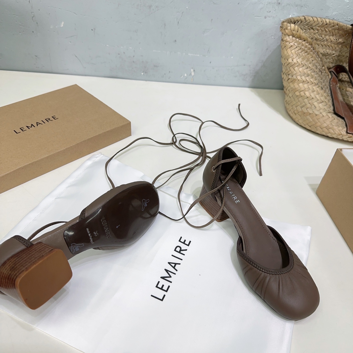 LEMAIRE Mary Jane Ballet Shoebels: High-Quality Italian Import Sandals, 25 Springs & Summers - 图片 7