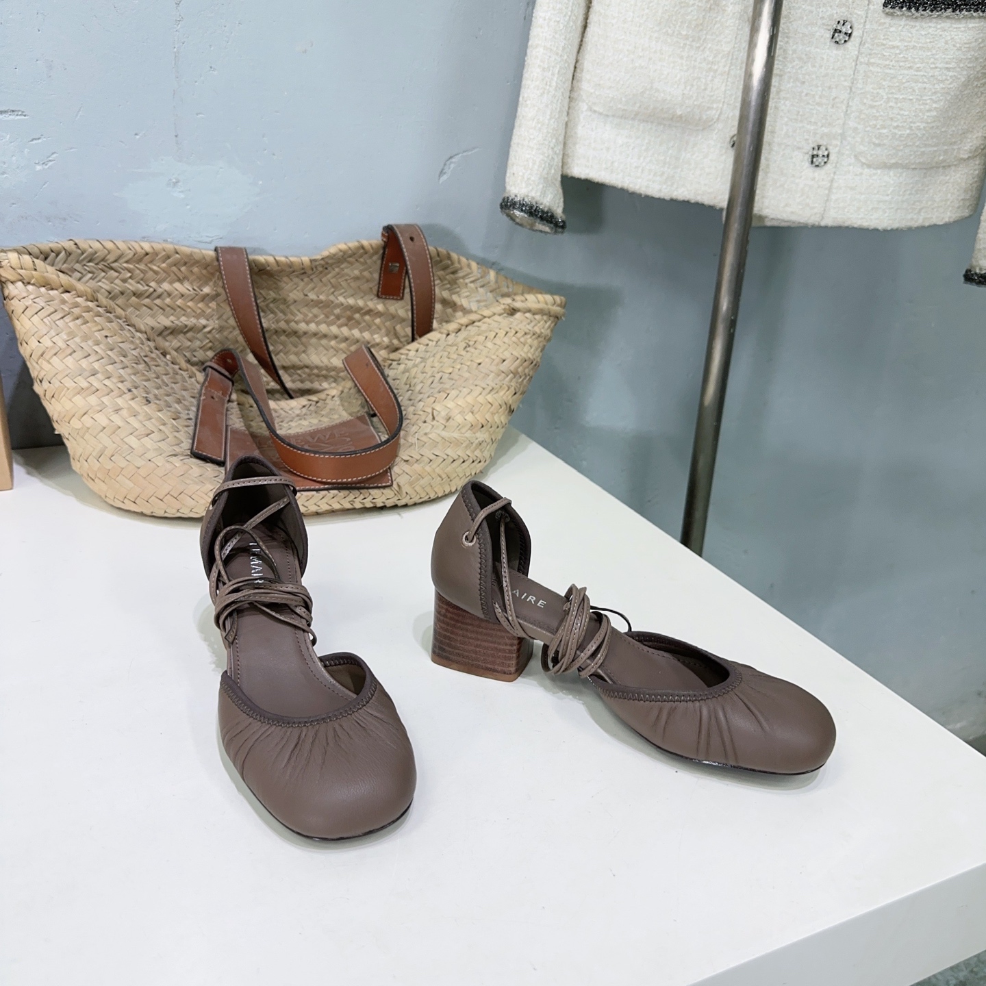 LEMAIRE Mary Jane Ballet Shoebels: High-Quality Italian Import Sandals, 25 Springs & Summers - 图片 3