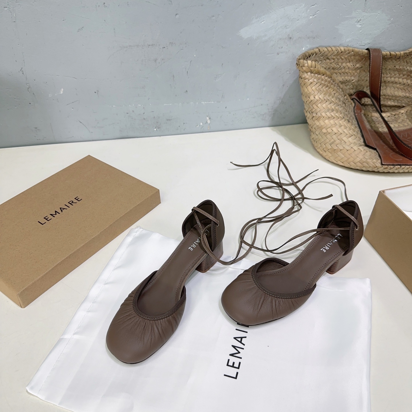 LEMAIRE Mary Jane Ballet Shoebels: High-Quality Italian Import Sandals, 25 Springs & Summers - 图片 9