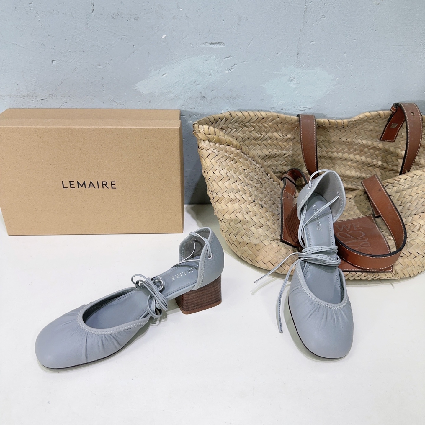High-Quality LEMAIRE Mary Jane Ballet Shoes: Stylish, Comfortable, Imported from Italy. - 图片 2
