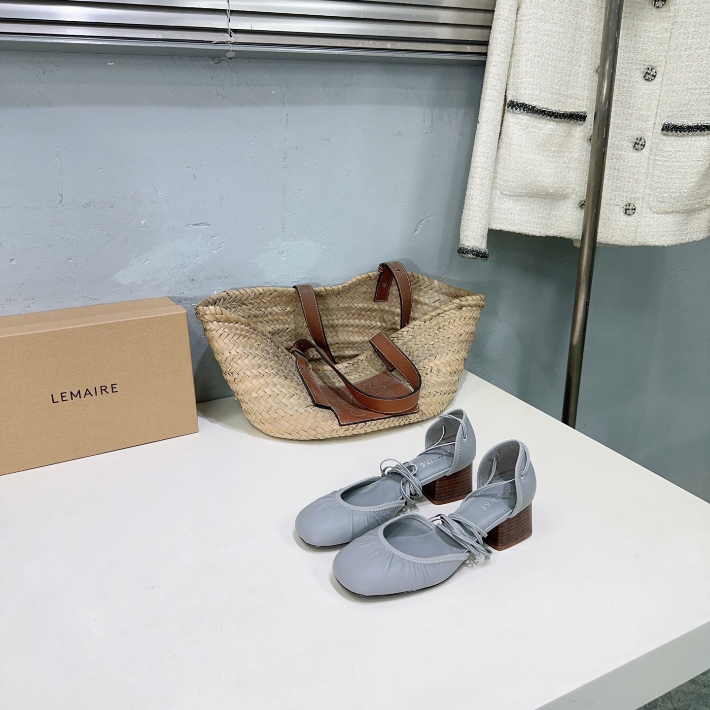 High-Quality LEMAIRE Mary Jane Ballet Shoes: Stylish, Comfortable, Imported from Italy. - 图片 3