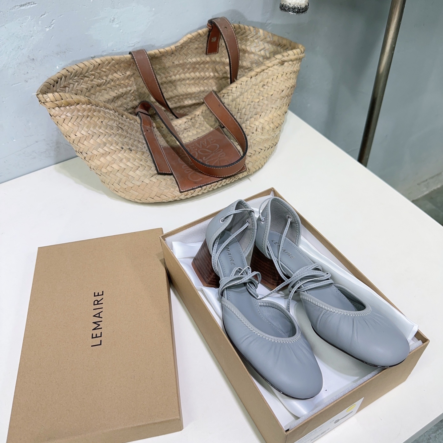High-Quality LEMAIRE Mary Jane Ballet Shoes: Stylish, Comfortable, Imported from Italy. - 图片 6