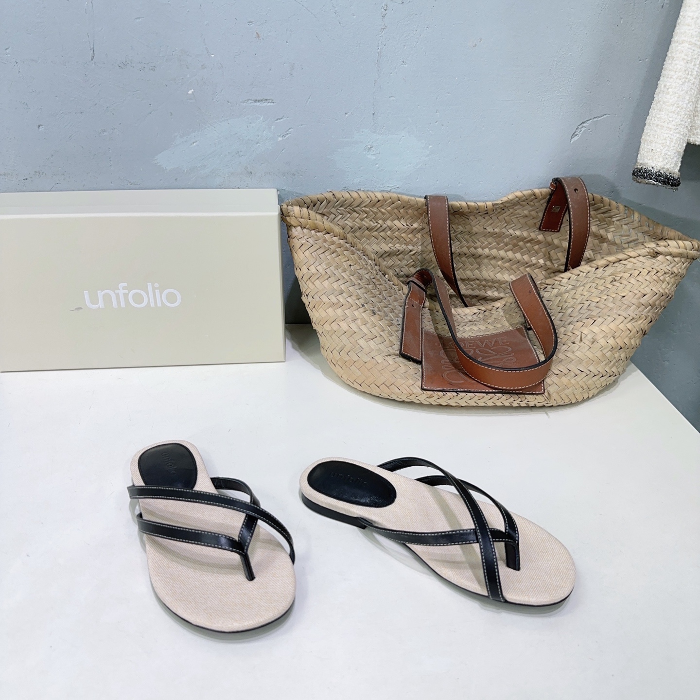¡Fábrica de alta calidad! Marca de moda de nicho 🔥 ¡UNFOLIO 26 nuevas chanclas tejidas minimalistas y pantuflas planas…