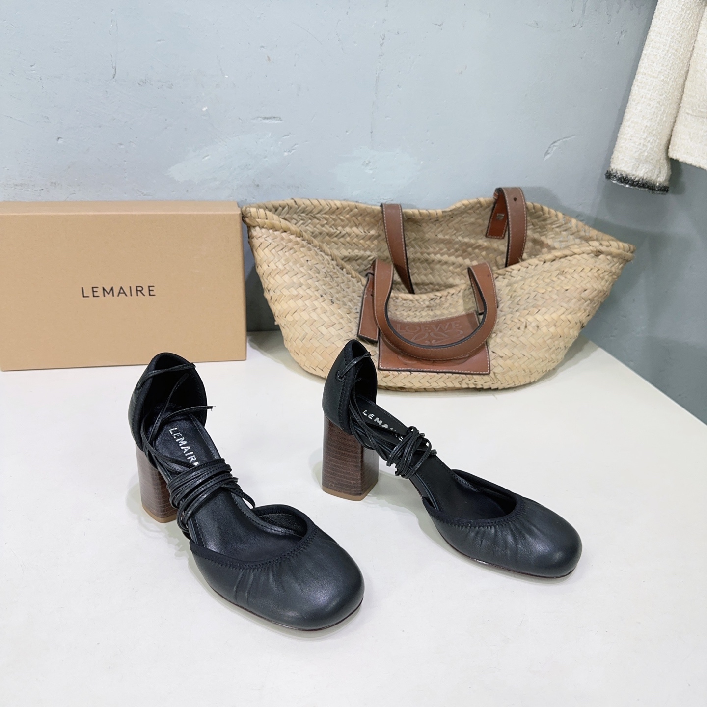 LEMAIRE Mary Jane Ballet Shoebels: High-Quality Italian Imported Flats, Heelless, Cozy and Stylish!