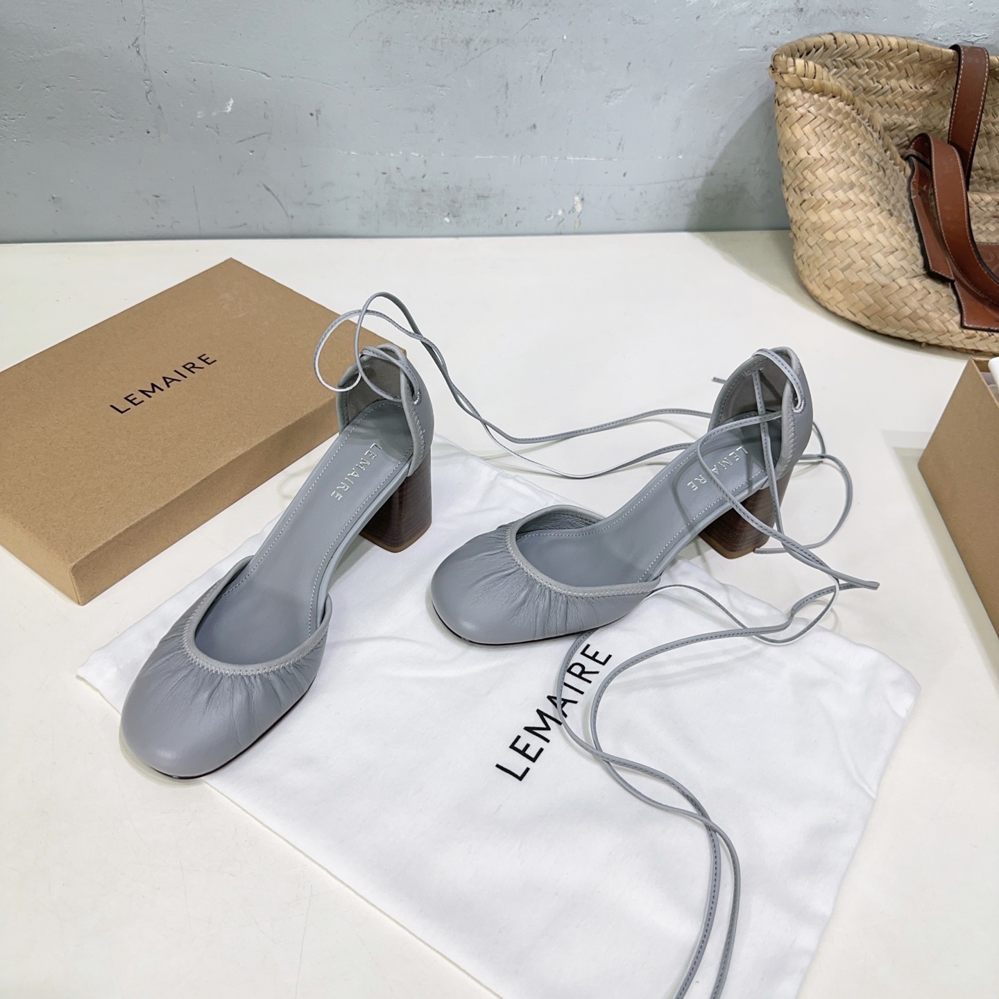 LEMAIRE Mary Jane Ballet Shoebels: High-Quality Italian Import, Heelless Sandals in Lazy Yellow - 图片 7