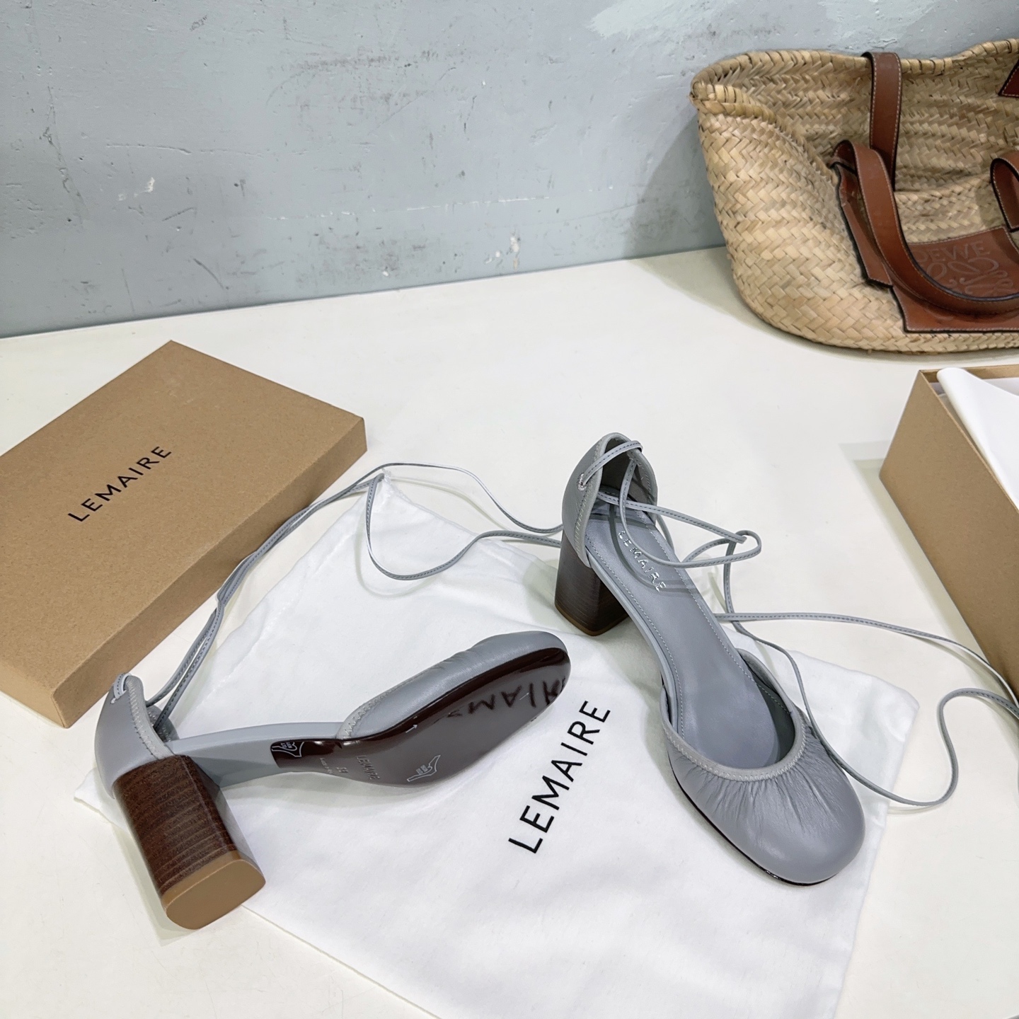 LEMAIRE Mary Jane Ballet Shoebels: High-Quality Italian Import, Heelless Sandals in Lazy Yellow - 图片 8