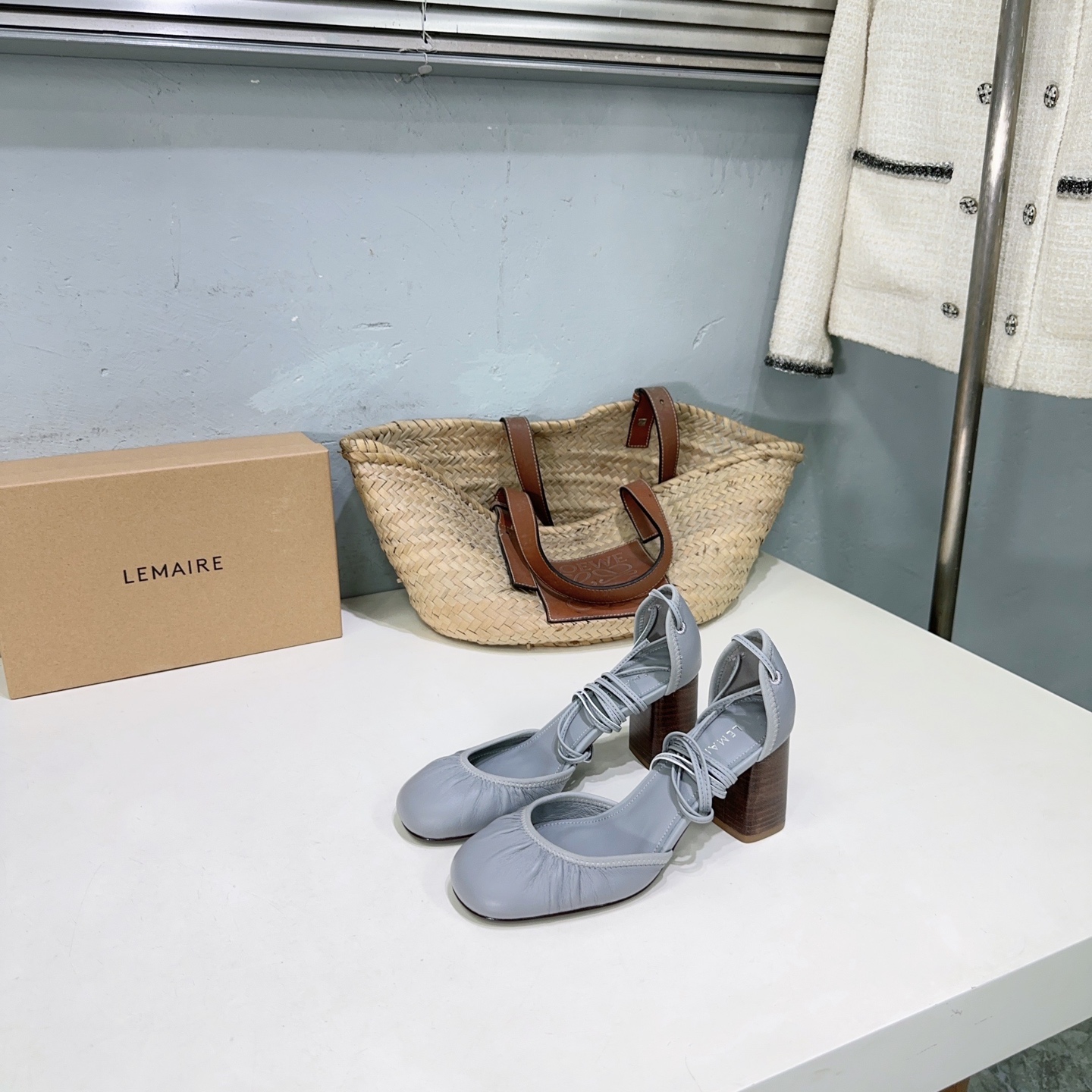 LEMAIRE Mary Jane Ballet Shoebels: High-Quality Italian Import, Heelless Sandals in Lazy Yellow - 图片 2