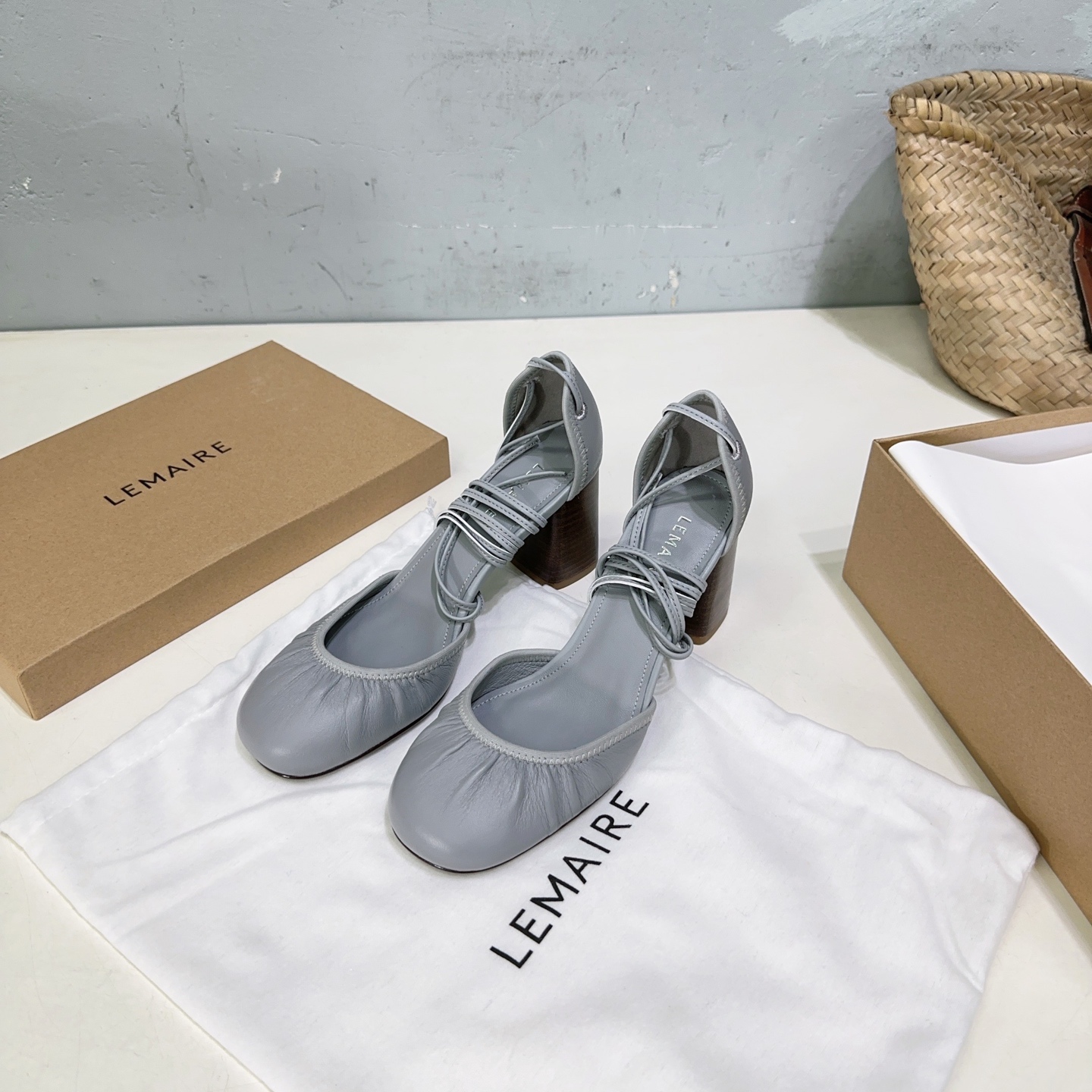 LEMAIRE Mary Jane Ballet Shoebels: High-Quality Italian Import, Heelless Sandals in Lazy Yellow - 图片 6