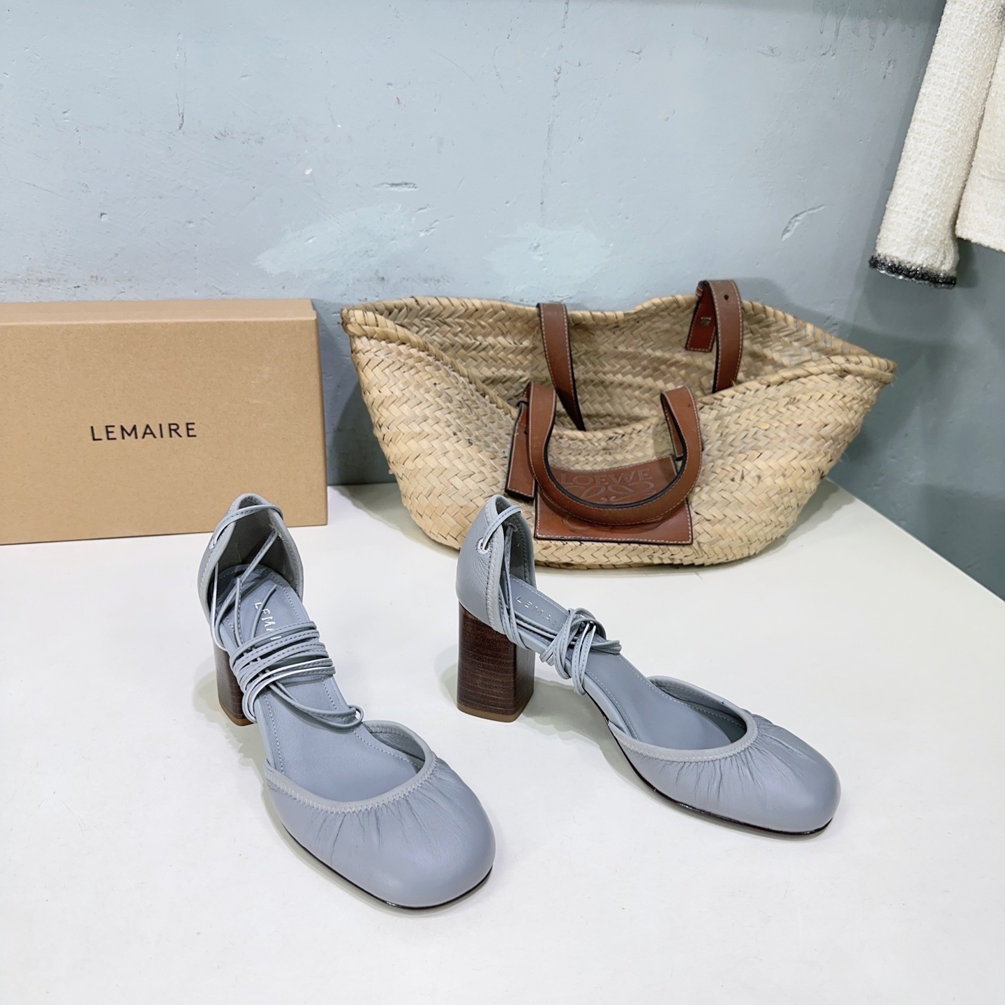LEMAIRE Mary Jane Ballet Shoebels: High-Quality Italian Import, Heelless Sandals in Lazy Yellow