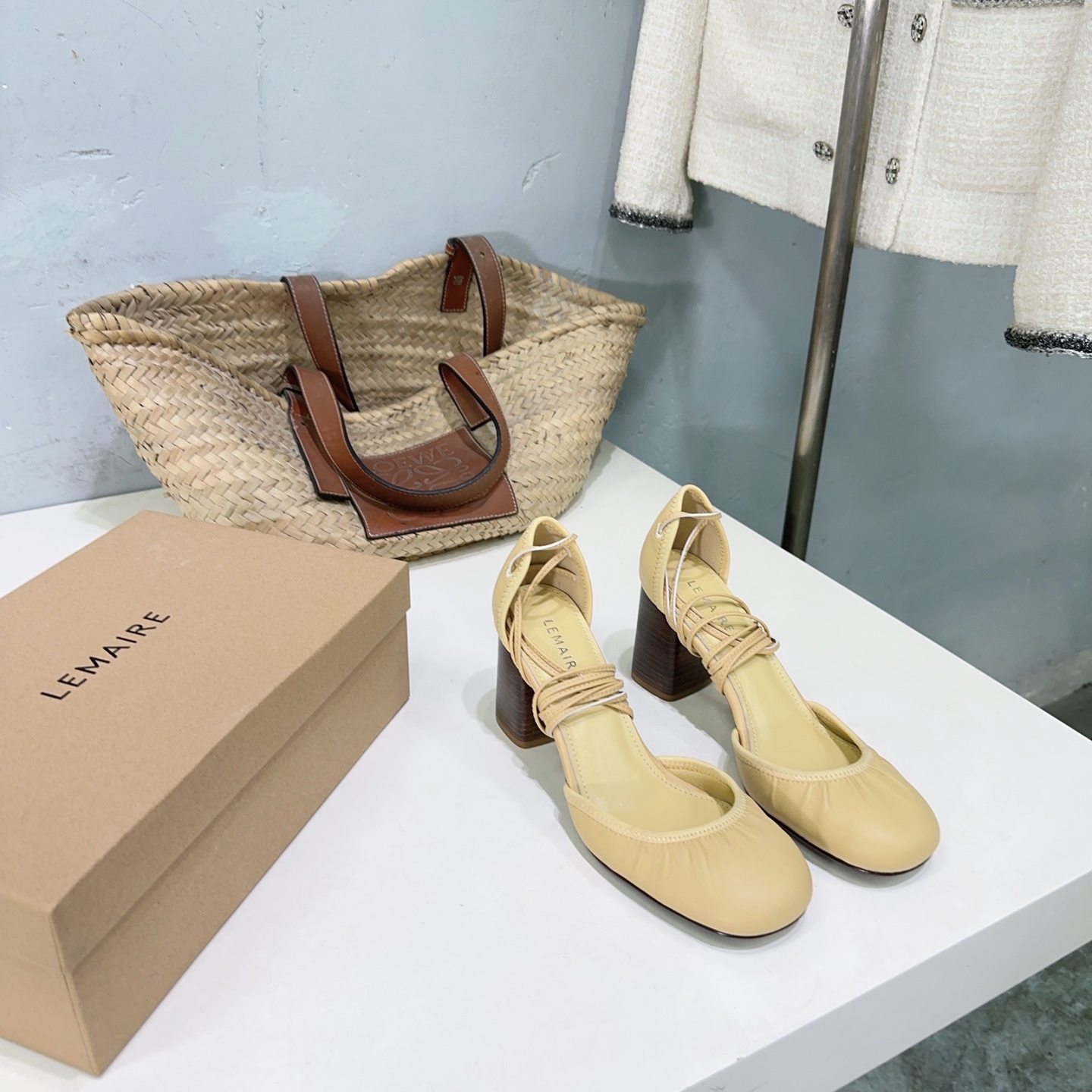 High-Quality LEMAIRE Mary Jane Ballet Shoes: Italian Imported Solids, Flat-Bottom, Heelless, Cozy, Stylish. - 图片 5