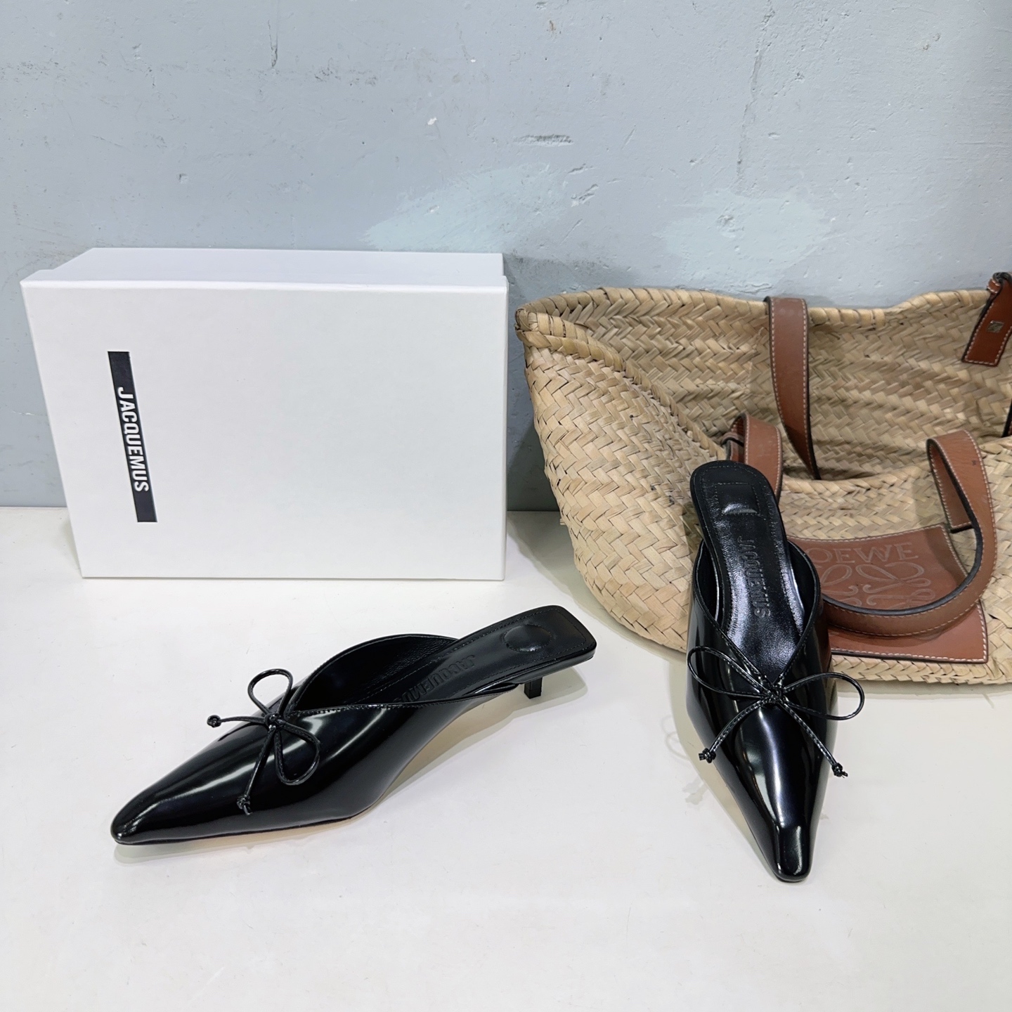 High Quality Jacquesquemus Shoes: Elegant, Sexy, and Stylish Butterfly Knot Design - 图片 2