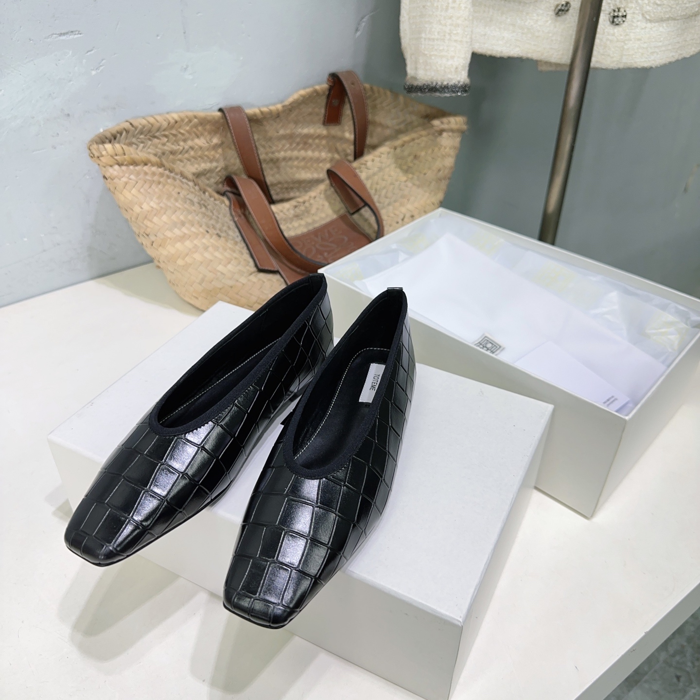Stylish Toteme 25 Spring/Summer Mary Jane Grandma Shoes: High-Quality Exit 725 - 图片 6