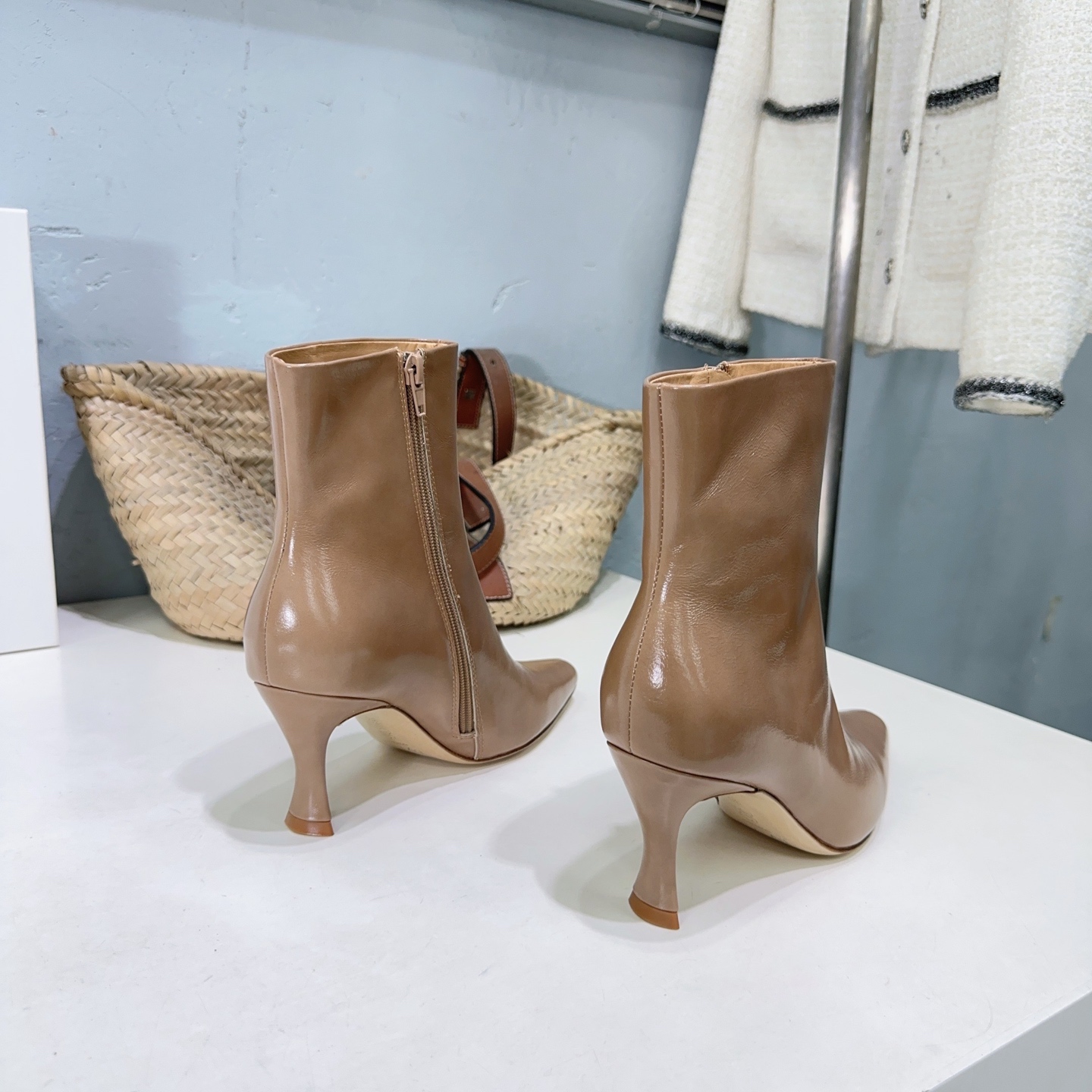 Classic New Zipper High Boots: High Quality and Comfortable, Perfect for Autumn and Winter - 图片 3