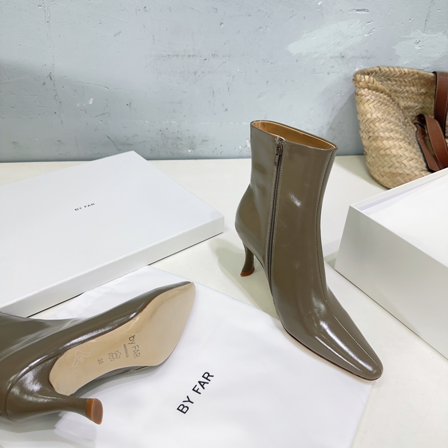 Classic High Zipper Boots: Quality European Design for Comfortable Style – Size 35-40 - 图片 8