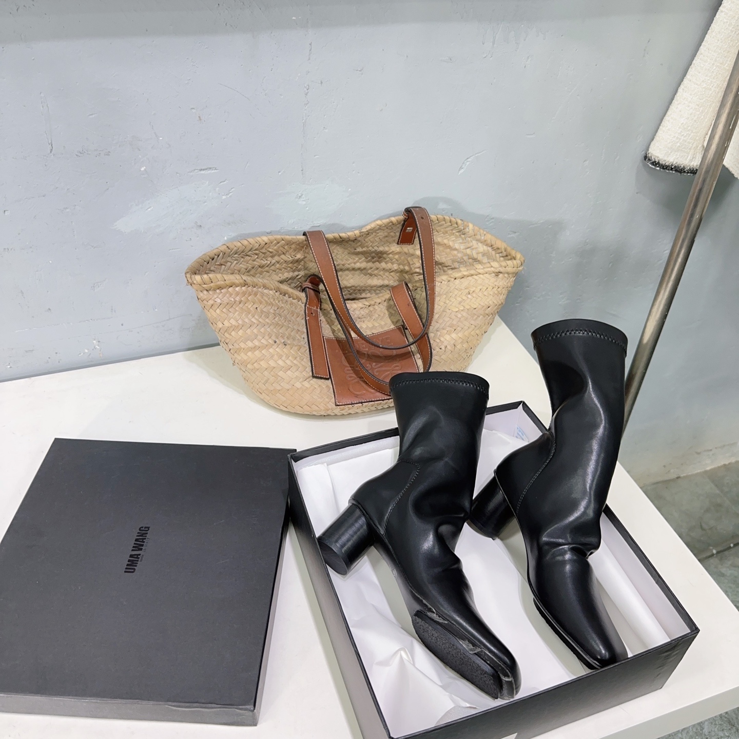 Uma WANG Black Series: High Quality UMA WANG25 Autumn/Winter Boots with Eastern Aesthetic. - 图片 6