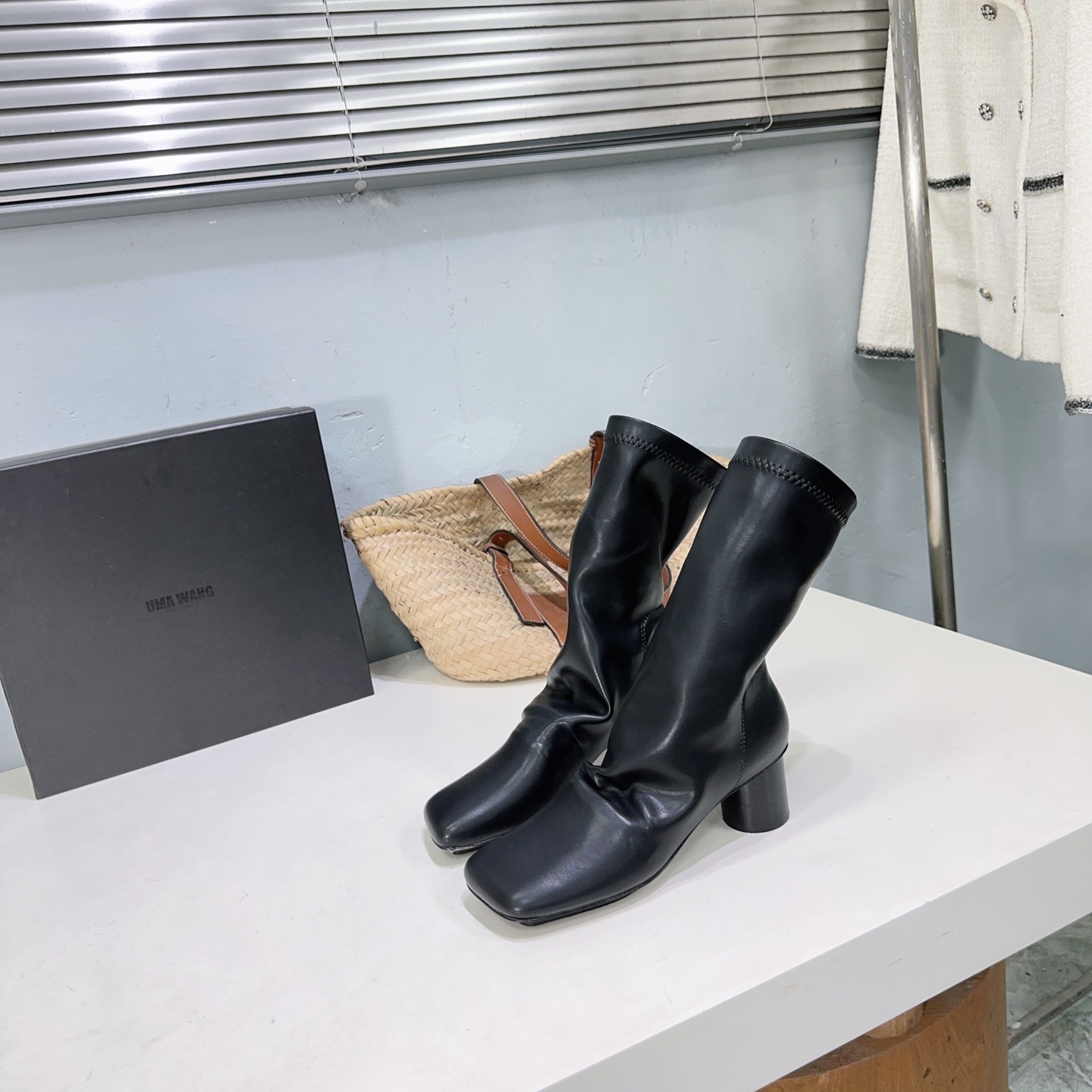 Uma WANG Black Series: High Quality UMA WANG25 Autumn/Winter Boots with Eastern Aesthetic. - 图片 3