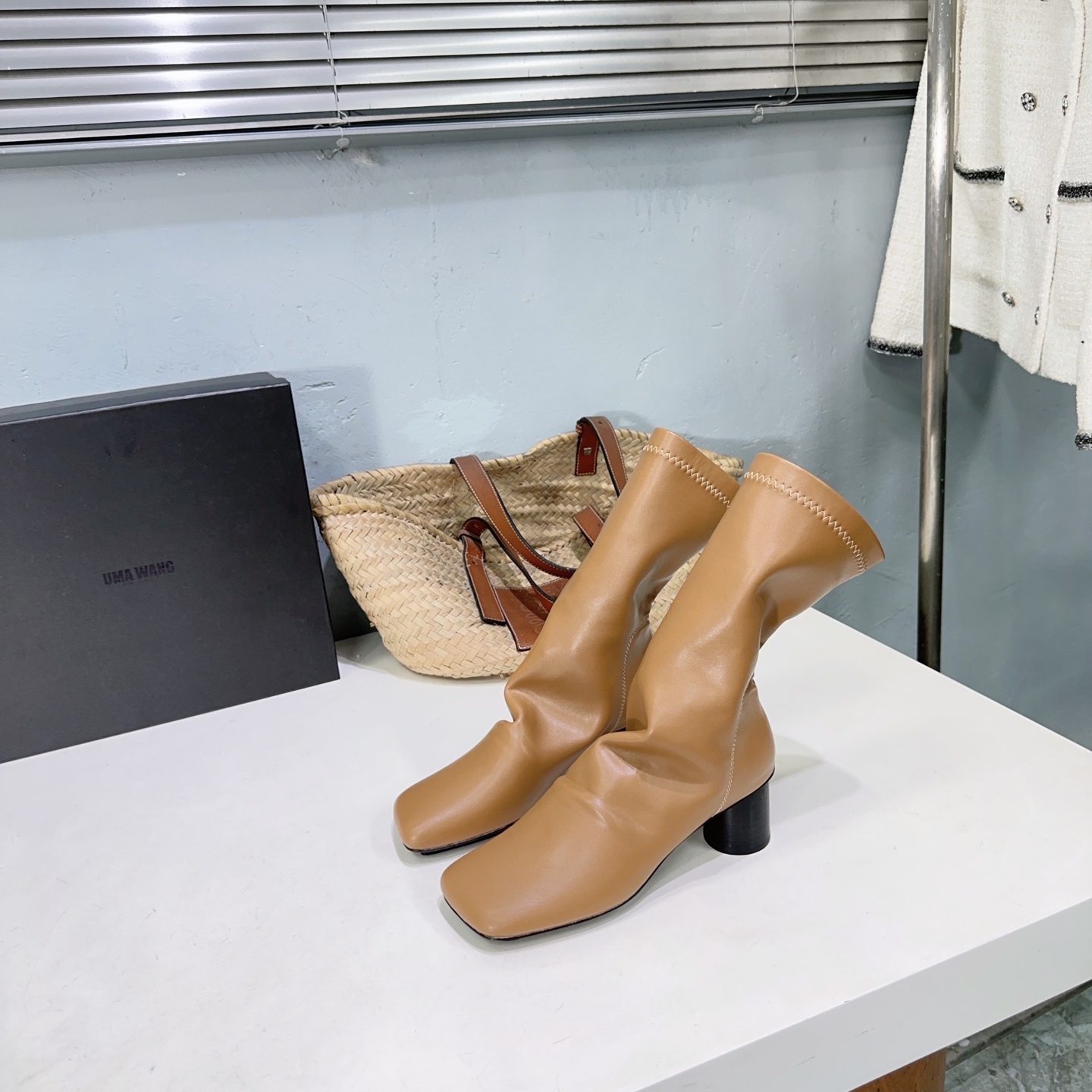 Uma WANG Fall/Winter Boots: Eastern Aesthetic Black Series with High Quality Craftsmanship - 图片 7