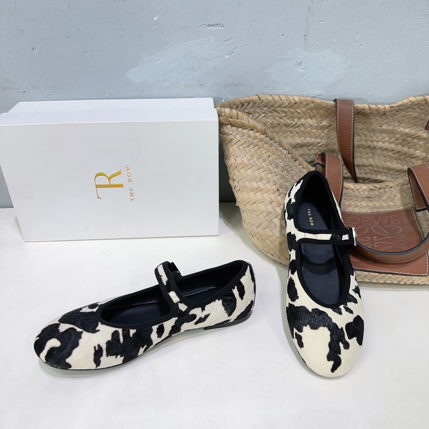High-Quality Retro Flat Shoes: Unique Design, Comfortable Fit, Imported Cheetah Skin - 图片 6