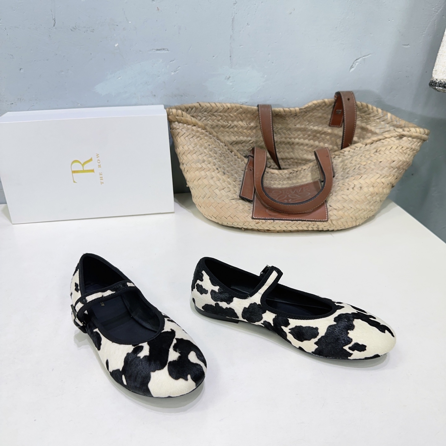 High-Quality Retro Flat Shoes: Unique Design, Comfortable Fit, Imported Cheetah Skin - 图片 5