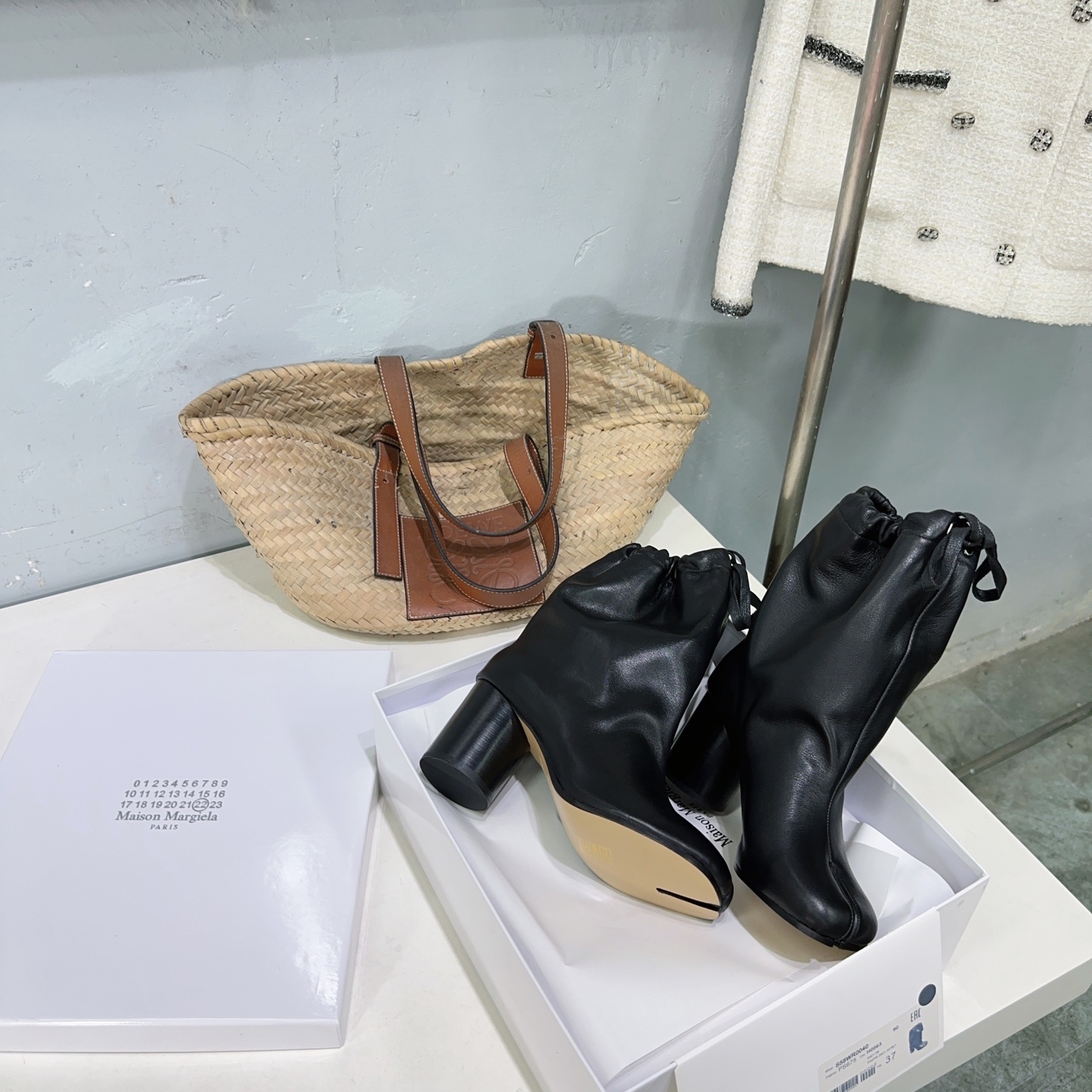 Top Quality Maison Margiela 25ss Short Boots: Italian Leather, Adjustable Width, Stylish Comfort. - 图片 5