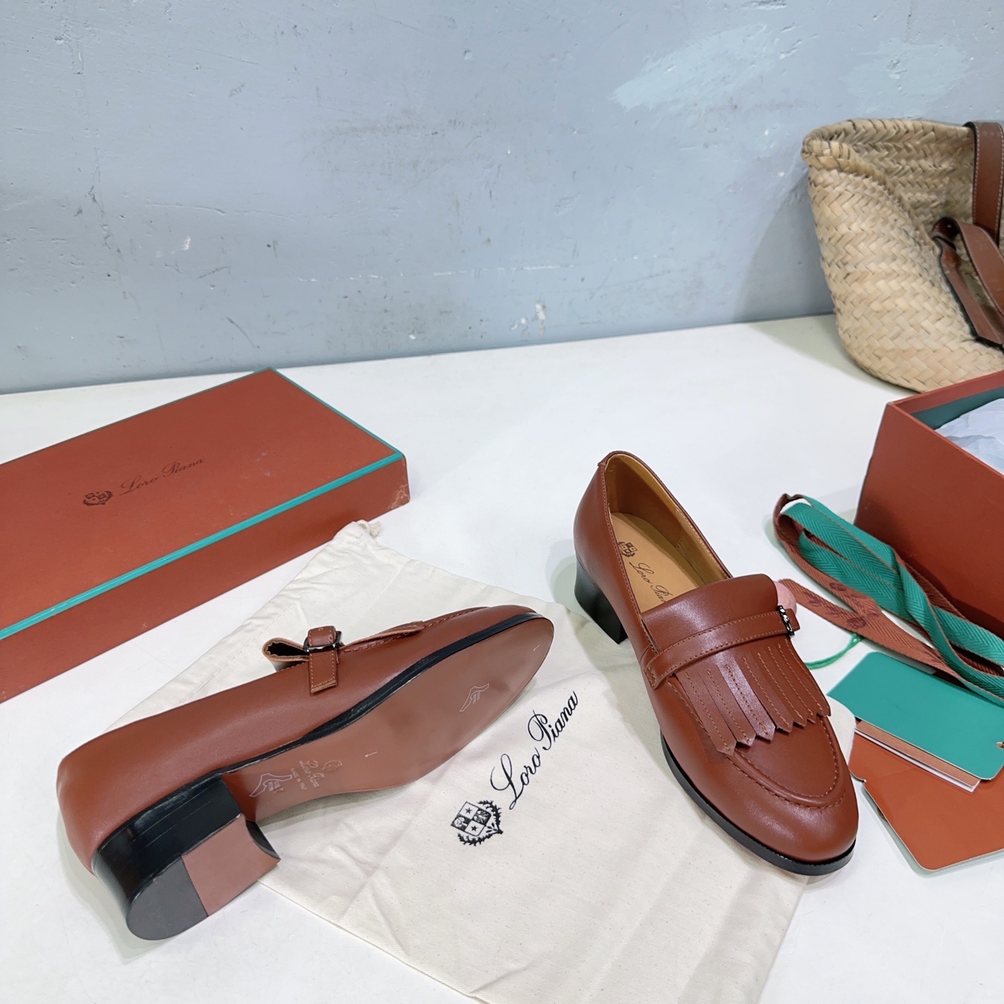 Luxury Italian Leather Shoes: Loro Piana Noyoya LP Collection – High Quality, Classic Design - 图片 3