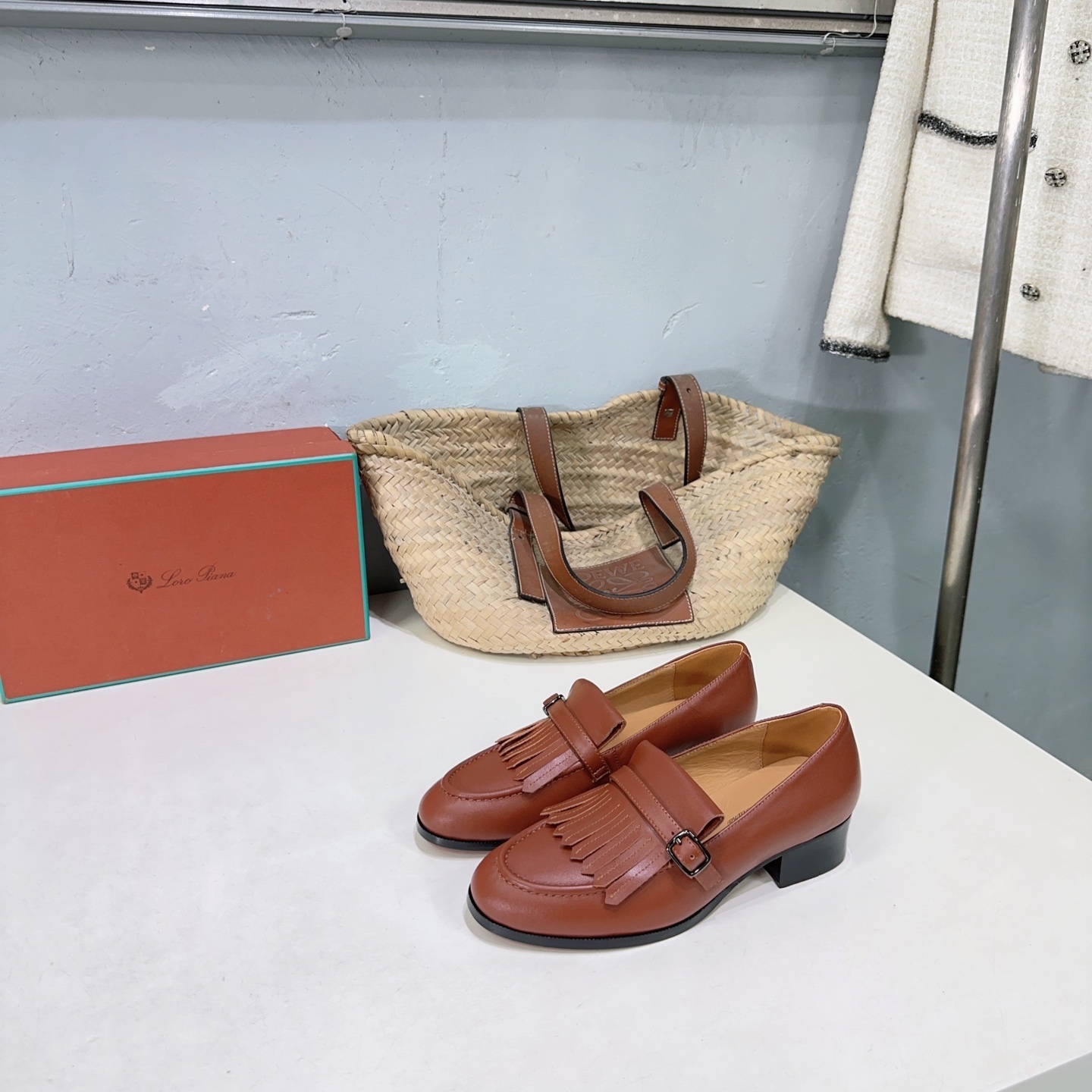 Luxury Italian Leather Shoes: Loro Piana Noyoya LP Collection – High Quality, Classic Design - 图片 8