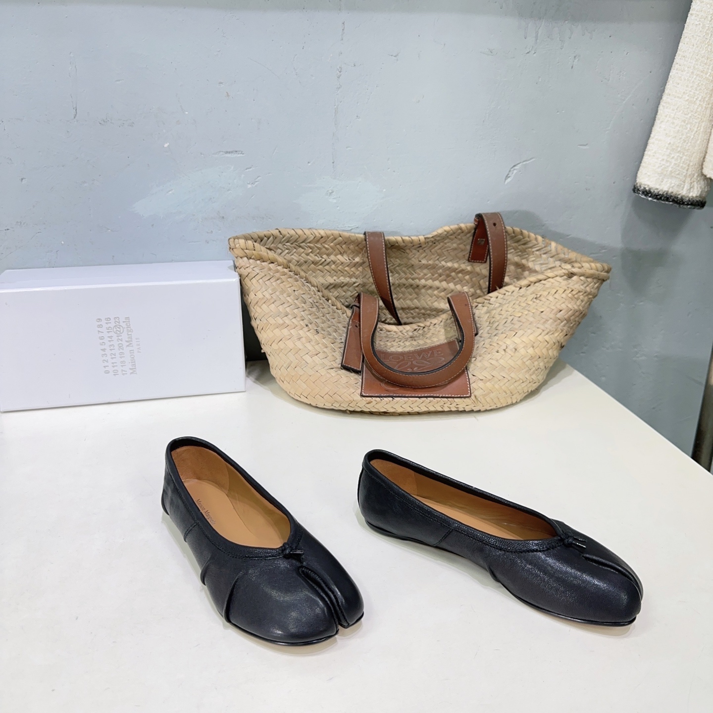 ¡Fábrica de alta calidad! Marca de moda de nicho 🔥 ¡Los clásicos zapatos de ballet tabi Mary Jane con suela plana y pl…