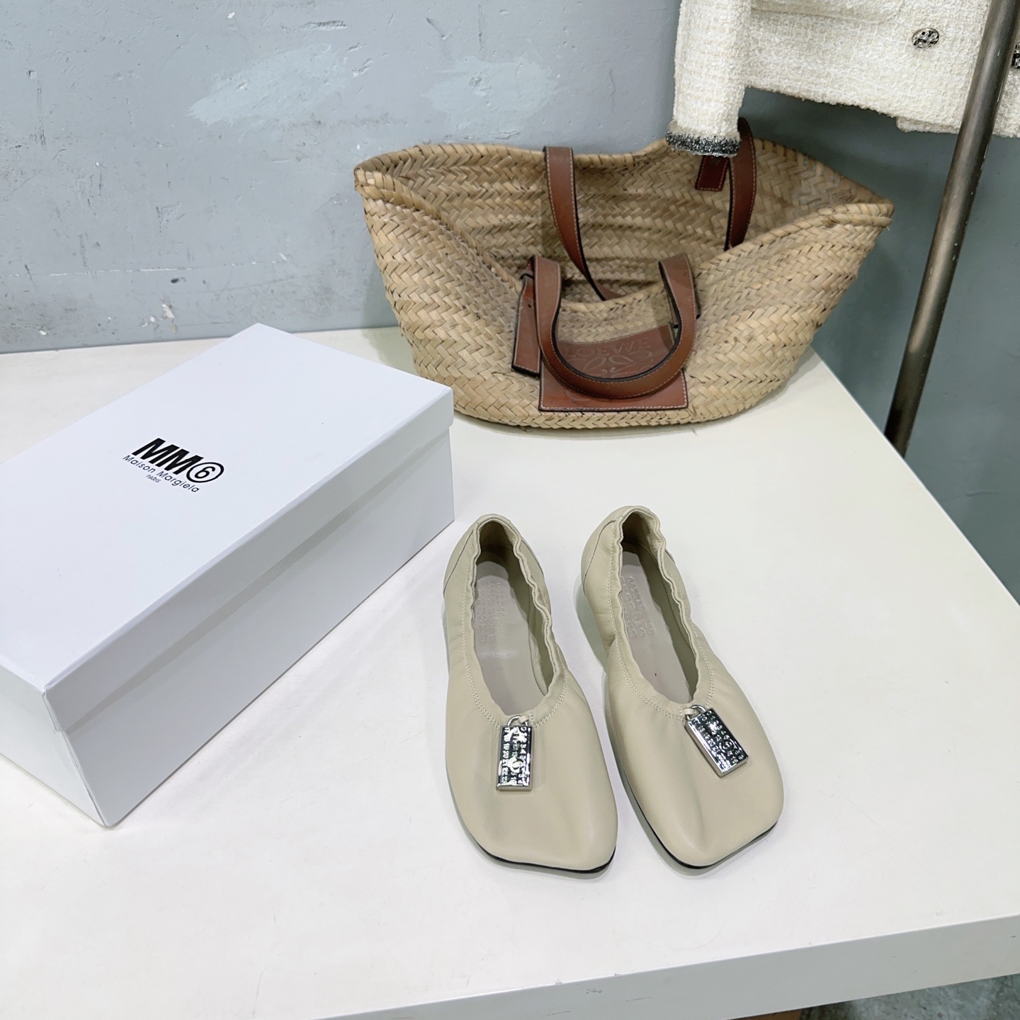 ¡Fábrica de alta calidad! Marca de moda de nicho🔥MaisonMargiela ｜MM6 Margiela Tabi 26 primavera y verano nuevas zapati…